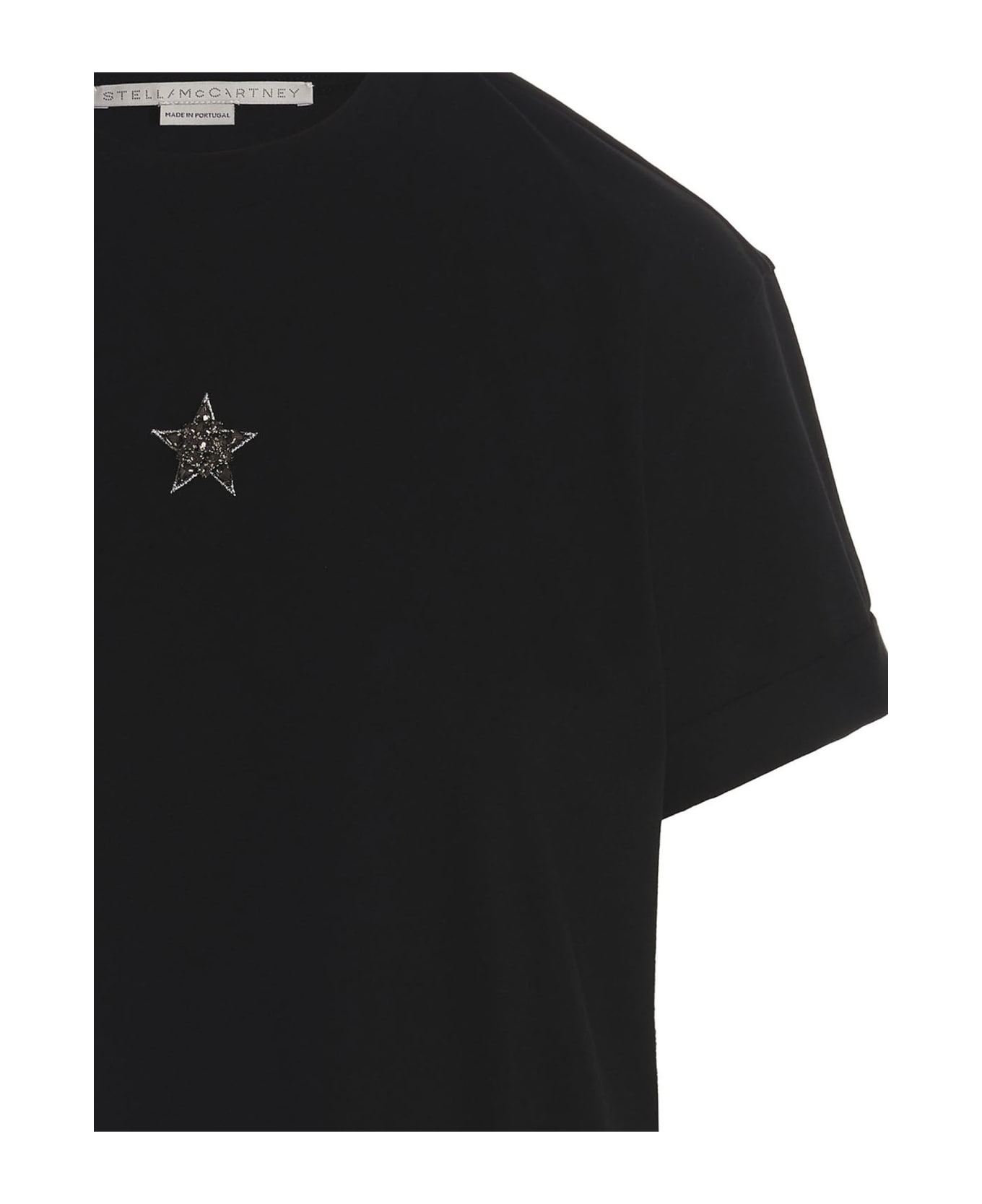 Stella McCartney Mini Star T-shirt - Nero