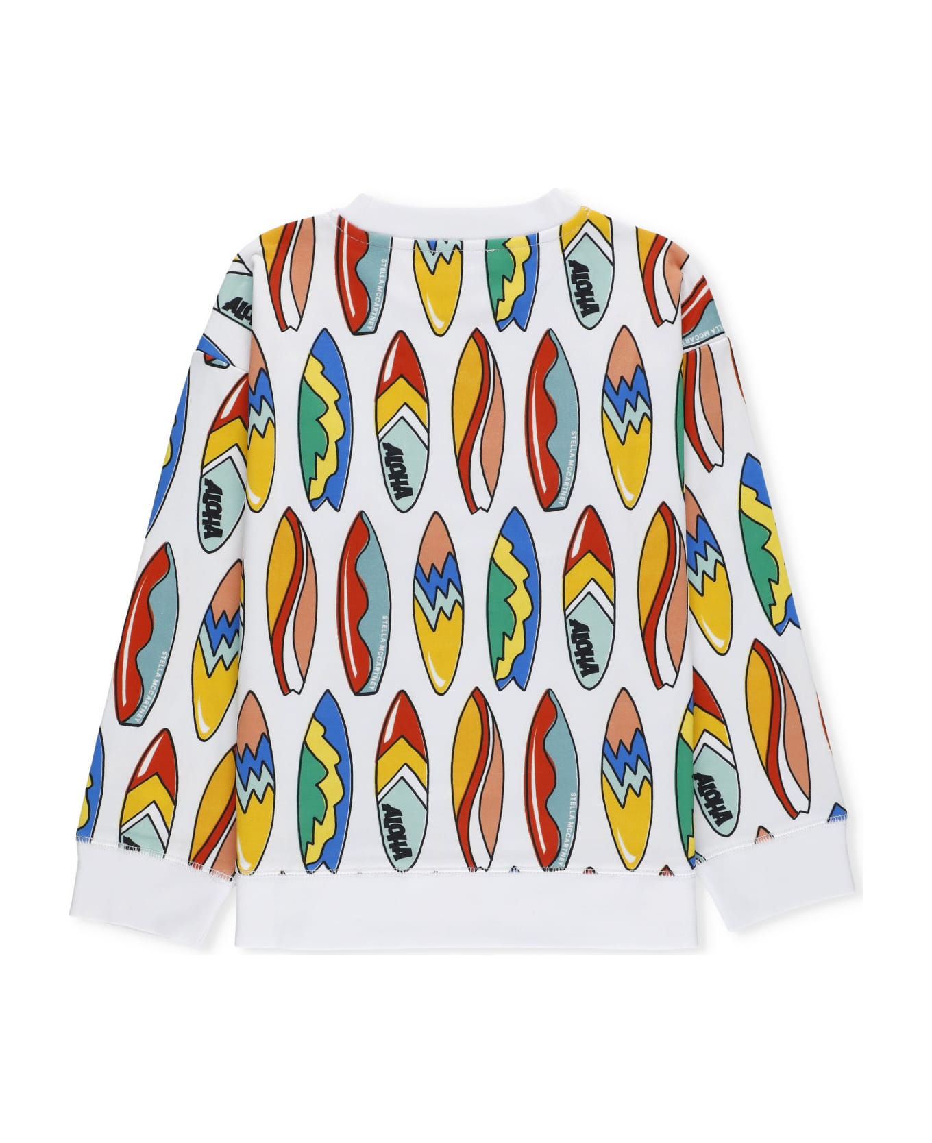 Stella McCartney Sweatshirt With Print - White ニットウェア＆スウェットシャツ