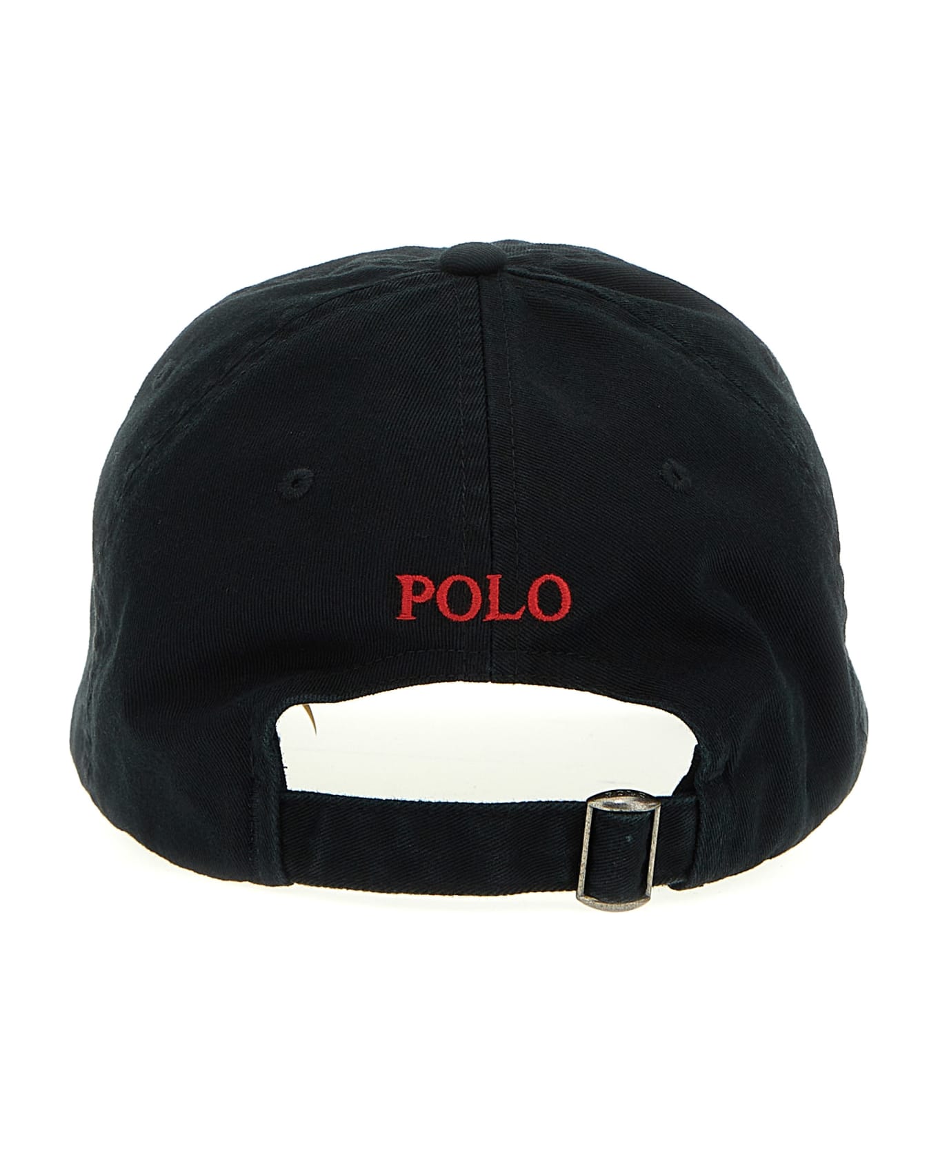 Polo Ralph Lauren Logo Embroidery Cap - Black  