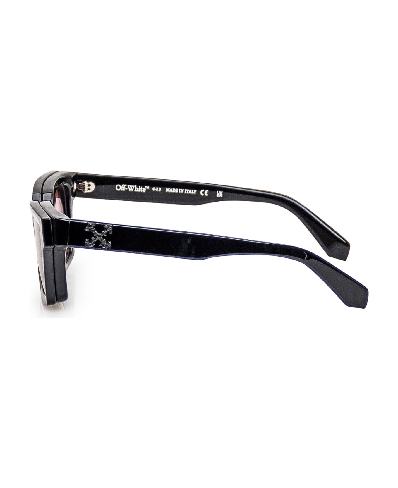 Off-White Clip On Sunglasses - 1060 BLACK BROWN