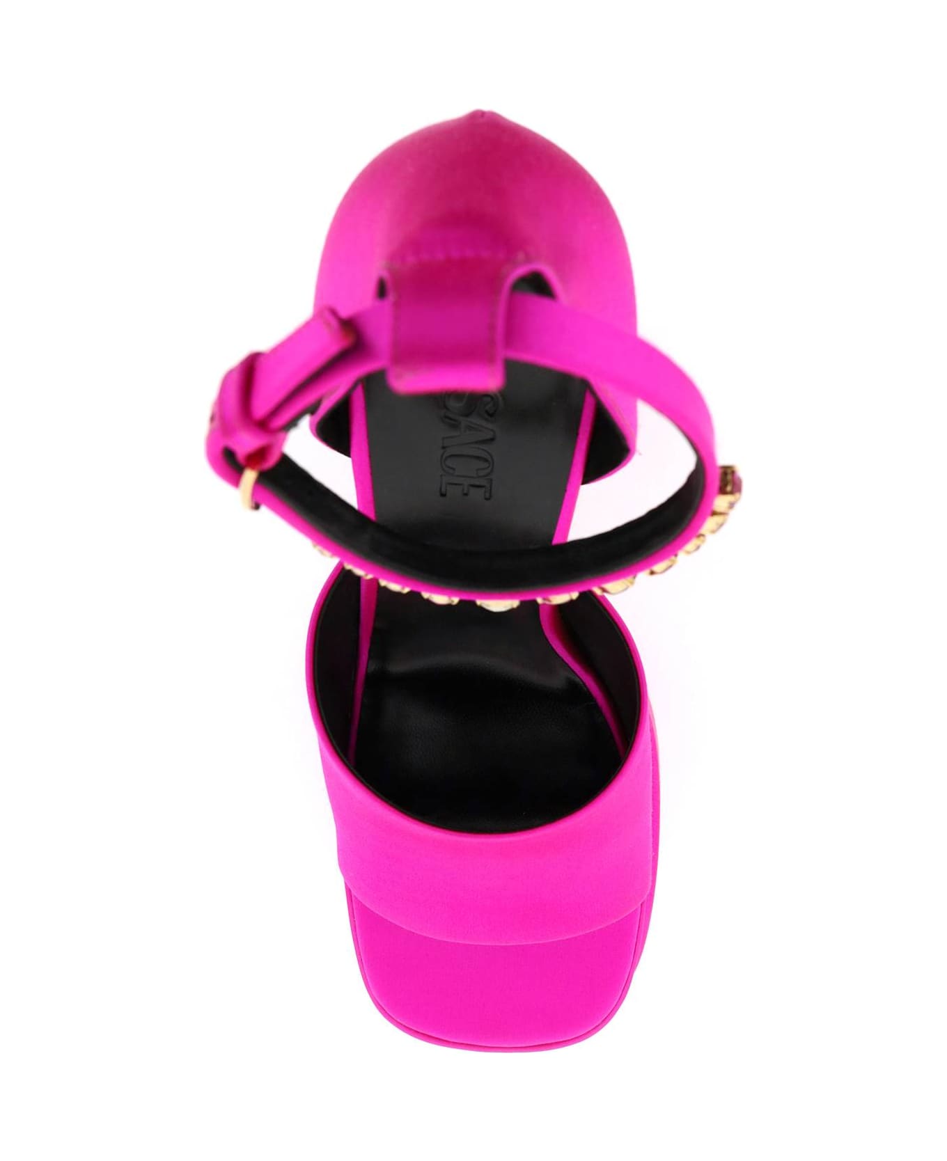 Versace Medusa Aevitas Platform Sandals - Violet サンダル