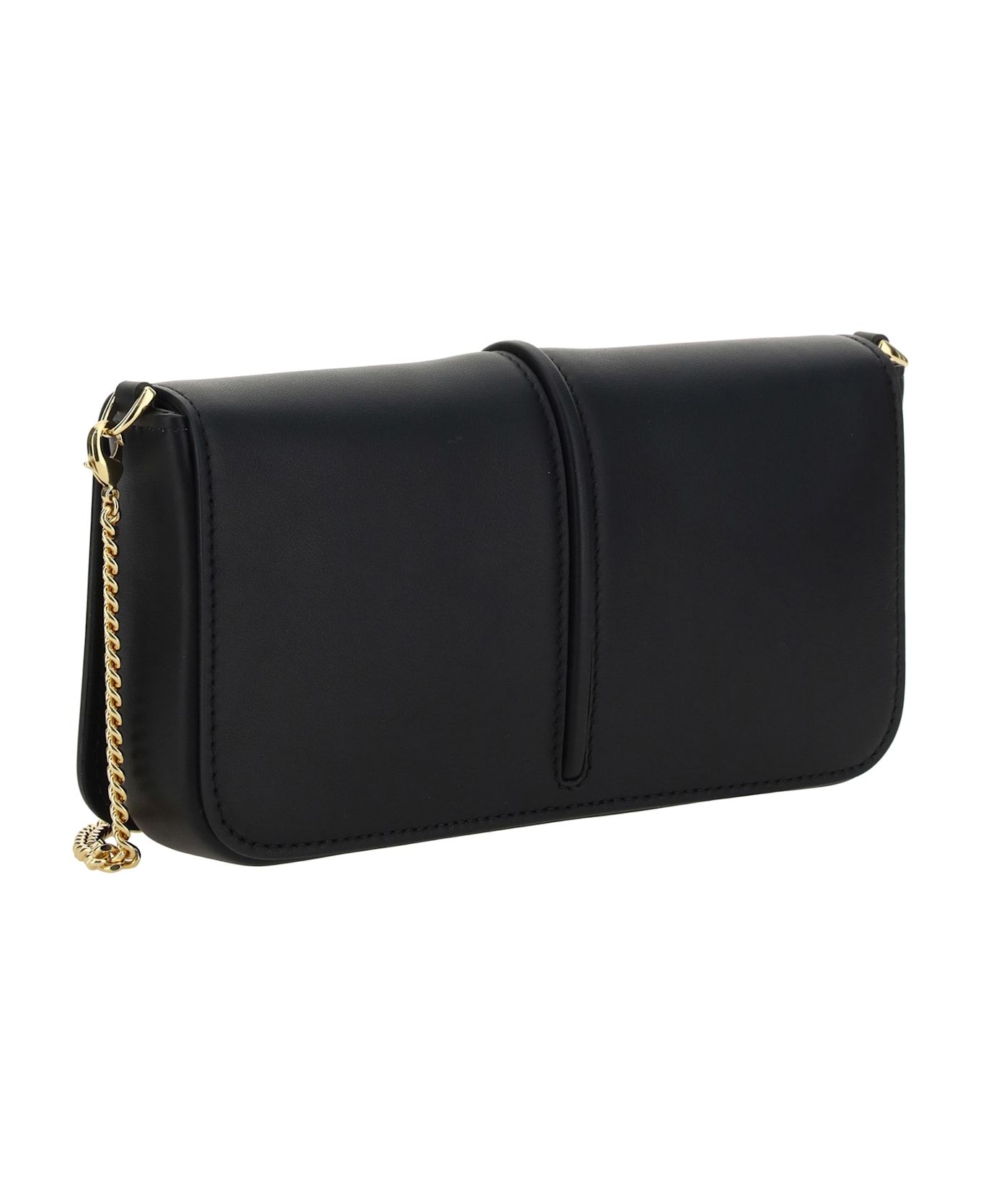 Fendi Wallet With Chain - Nero+oro Soft