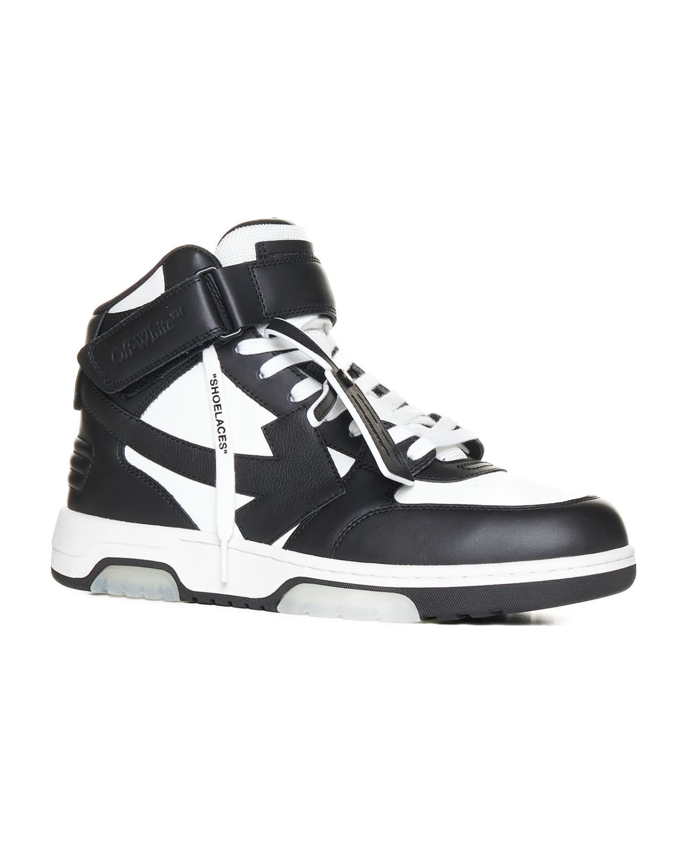 Off-White 'out Of Office Mid Top' Sneaker - Black スニーカー