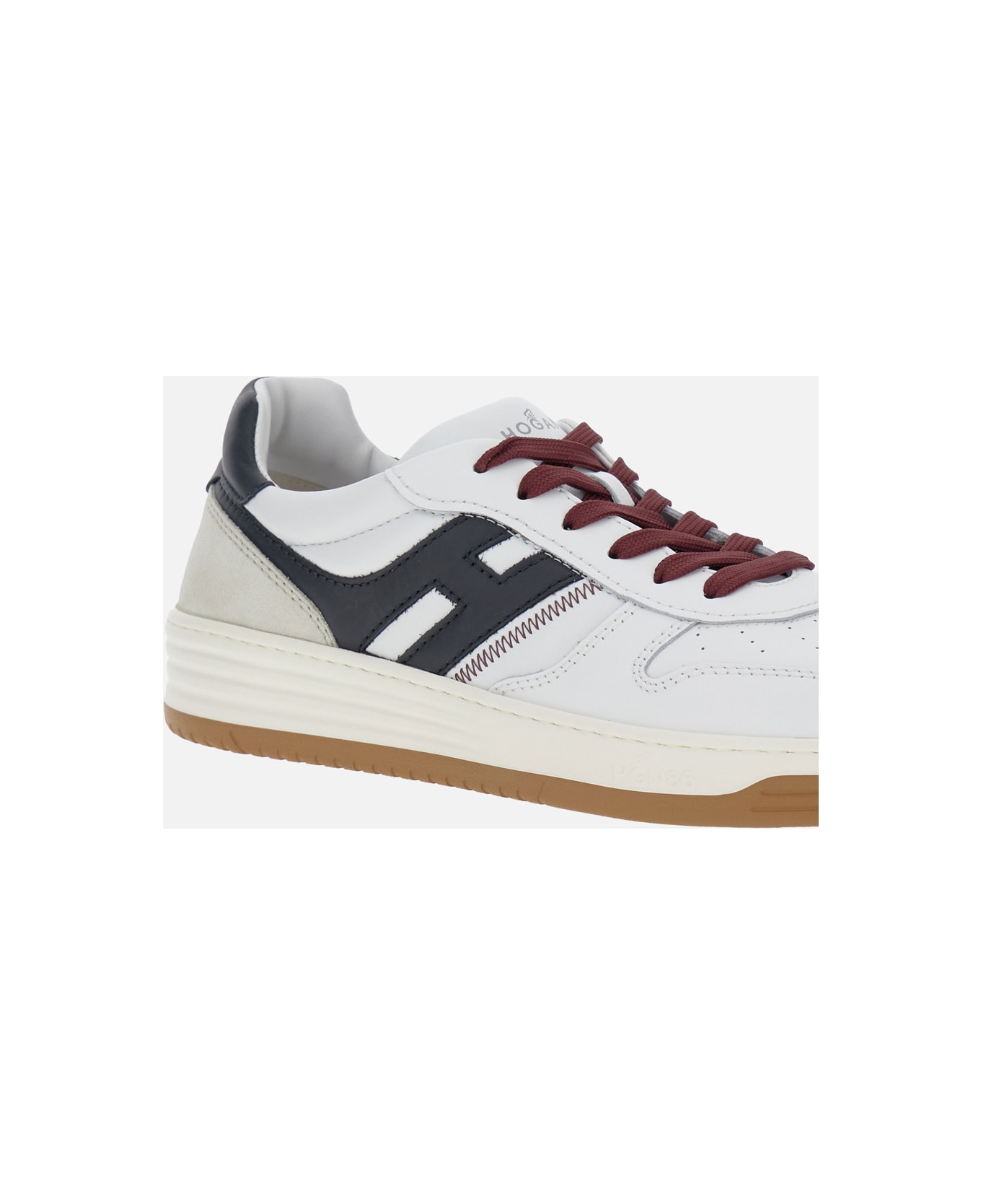 Hogan Lace Up Sneakers - White