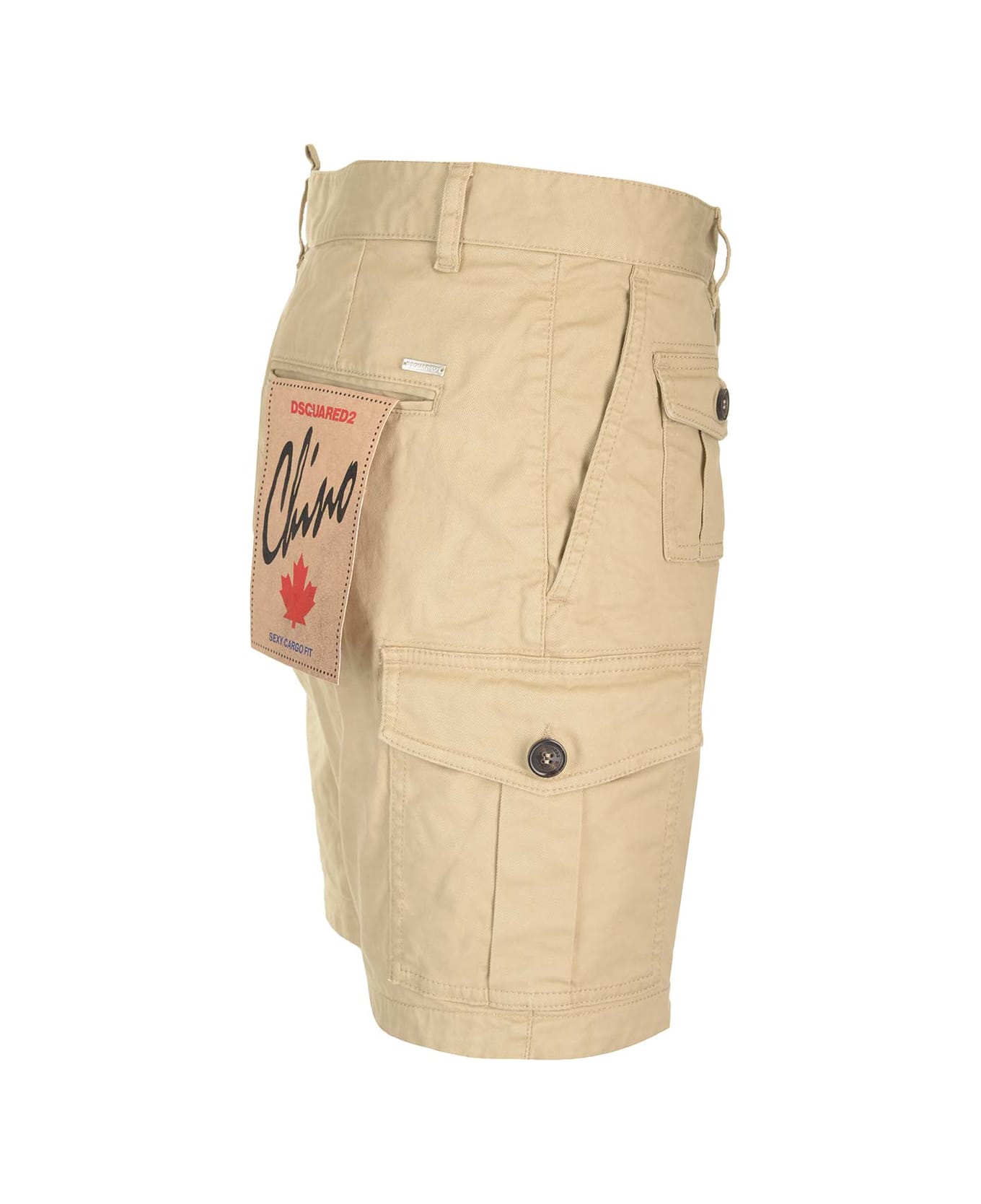 Dsquared2 Cargo Shorts - Beige