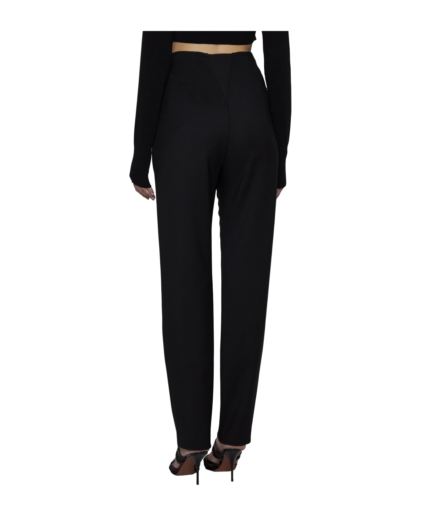 Alaia Corset Trousers - Noir alaia