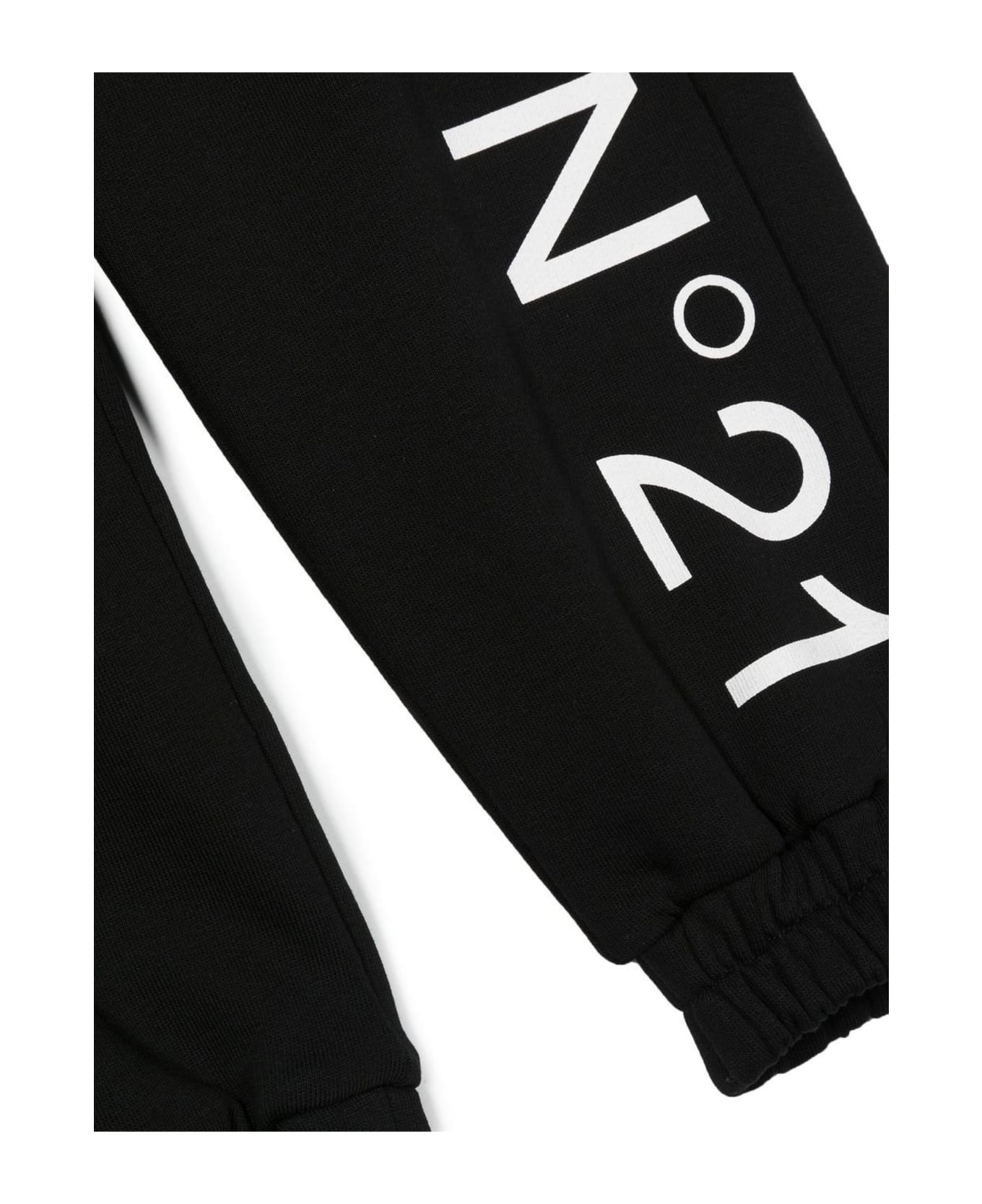 N.21 N°21 Trousers Black - Black