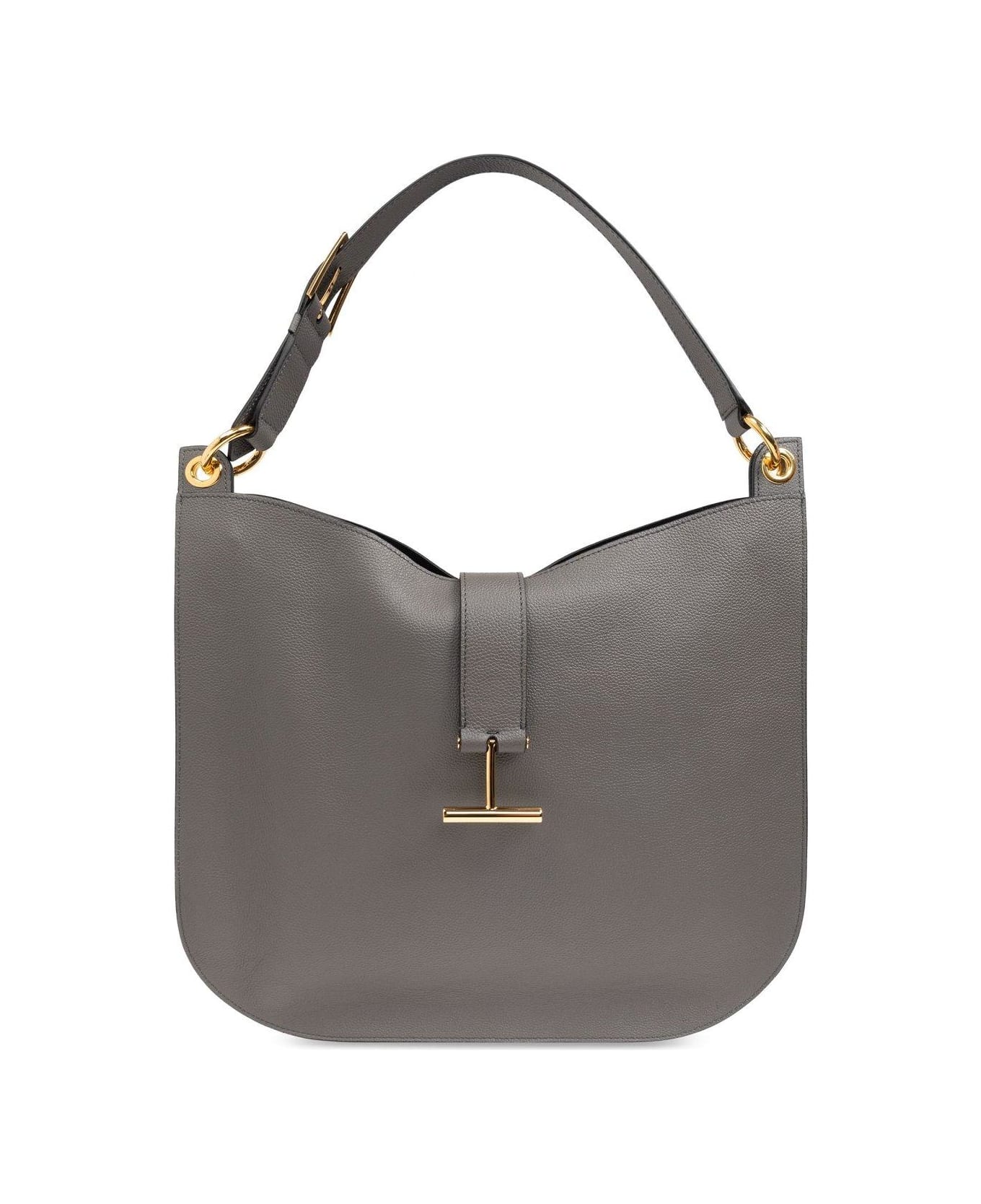 Tom Ford Large Tara Logo Plaque Shoulder Bag - Non definito