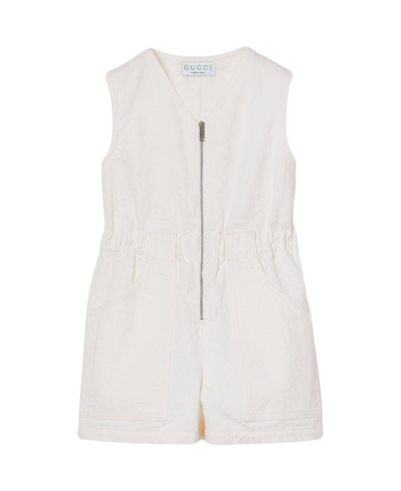 Gucci Kids Trousers White - White