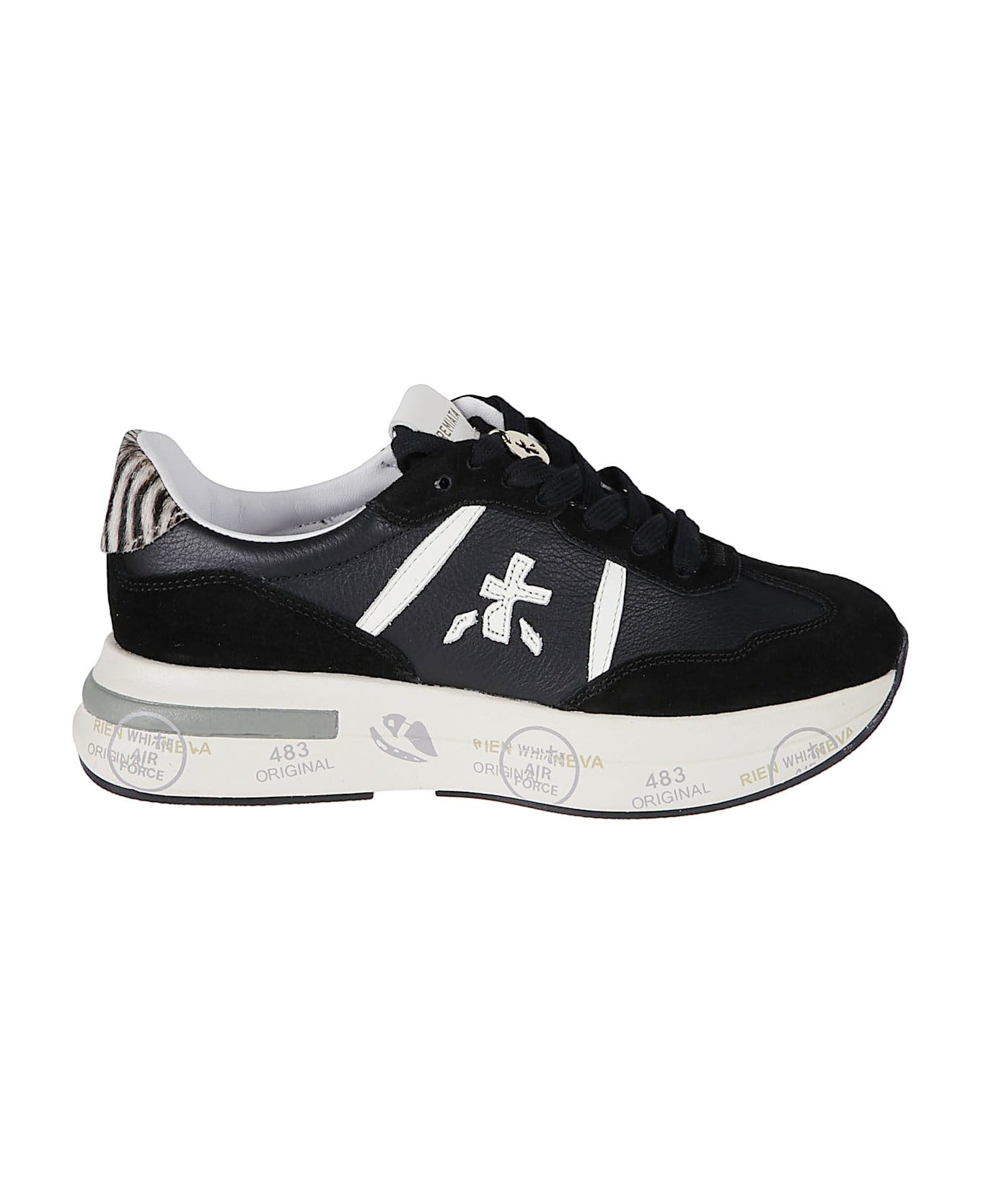 Premiata Cassie Sneakers - Black