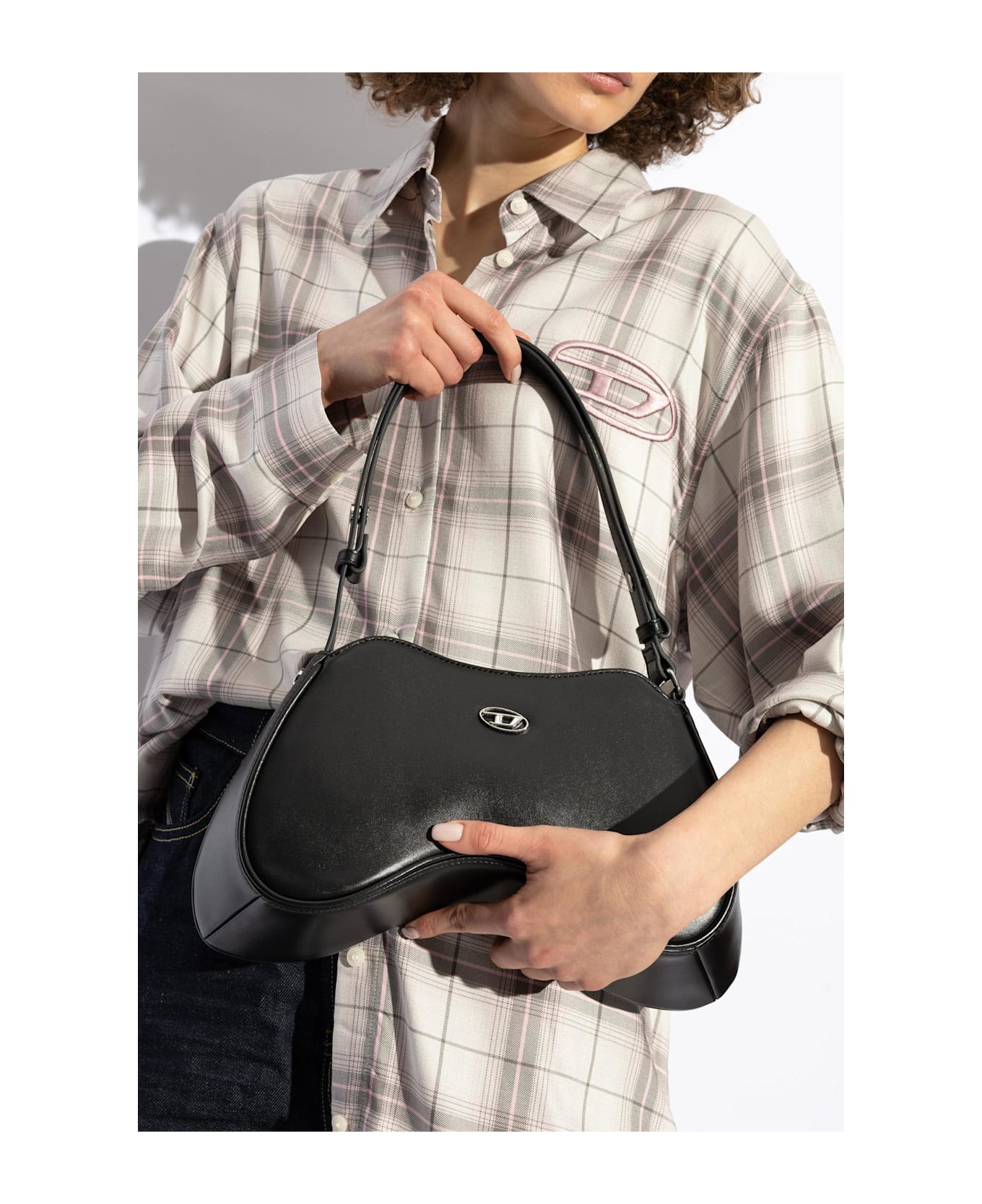 Diesel Play Shoulder Bag - Black