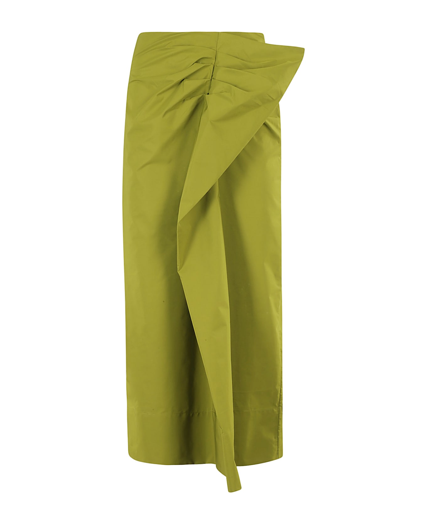 Essentiel Antwerp Guga Midi Length Skirt - Kale Salad