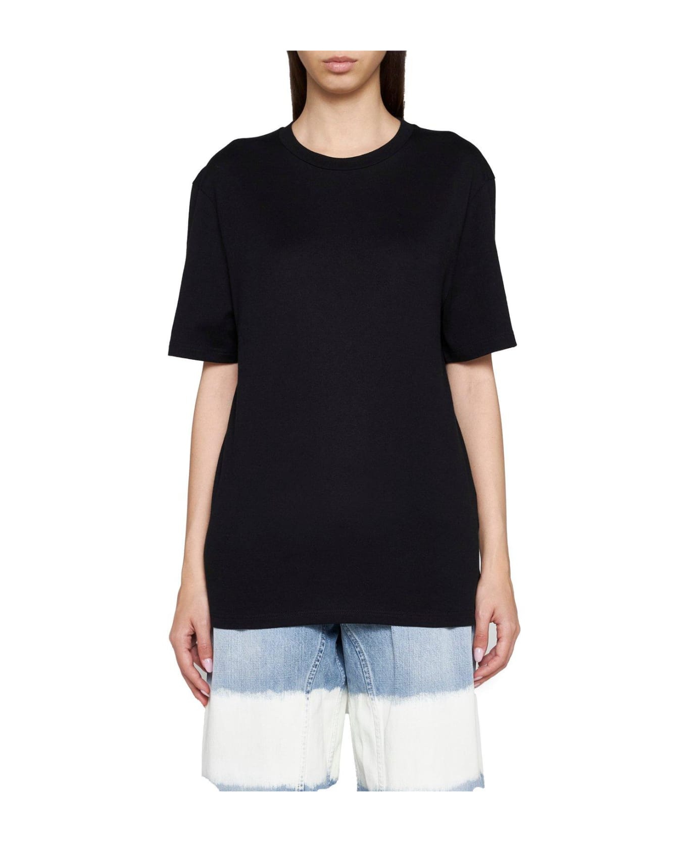 Jil Sander Cotton T-shirt - Black