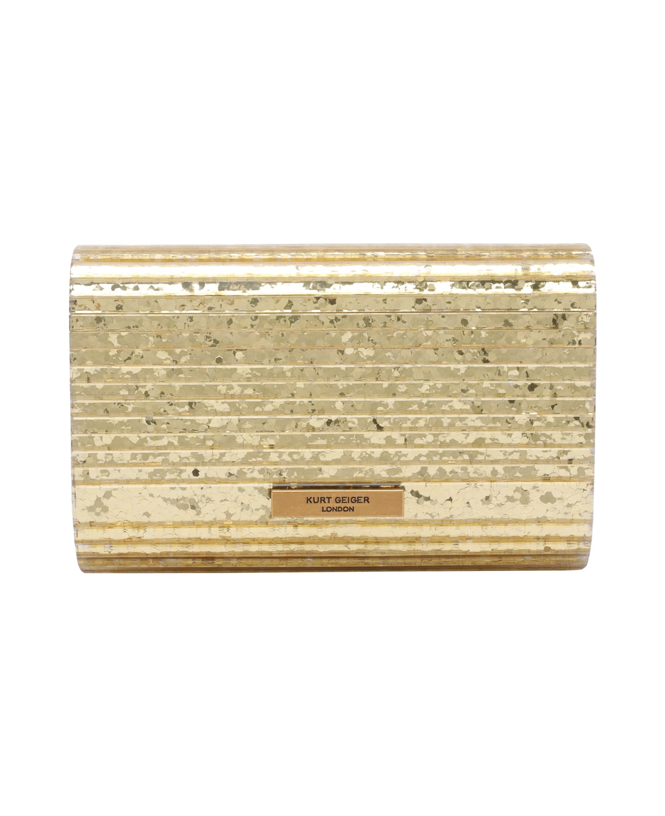 Kurt Geiger Party Eagle Clutch - Golden
