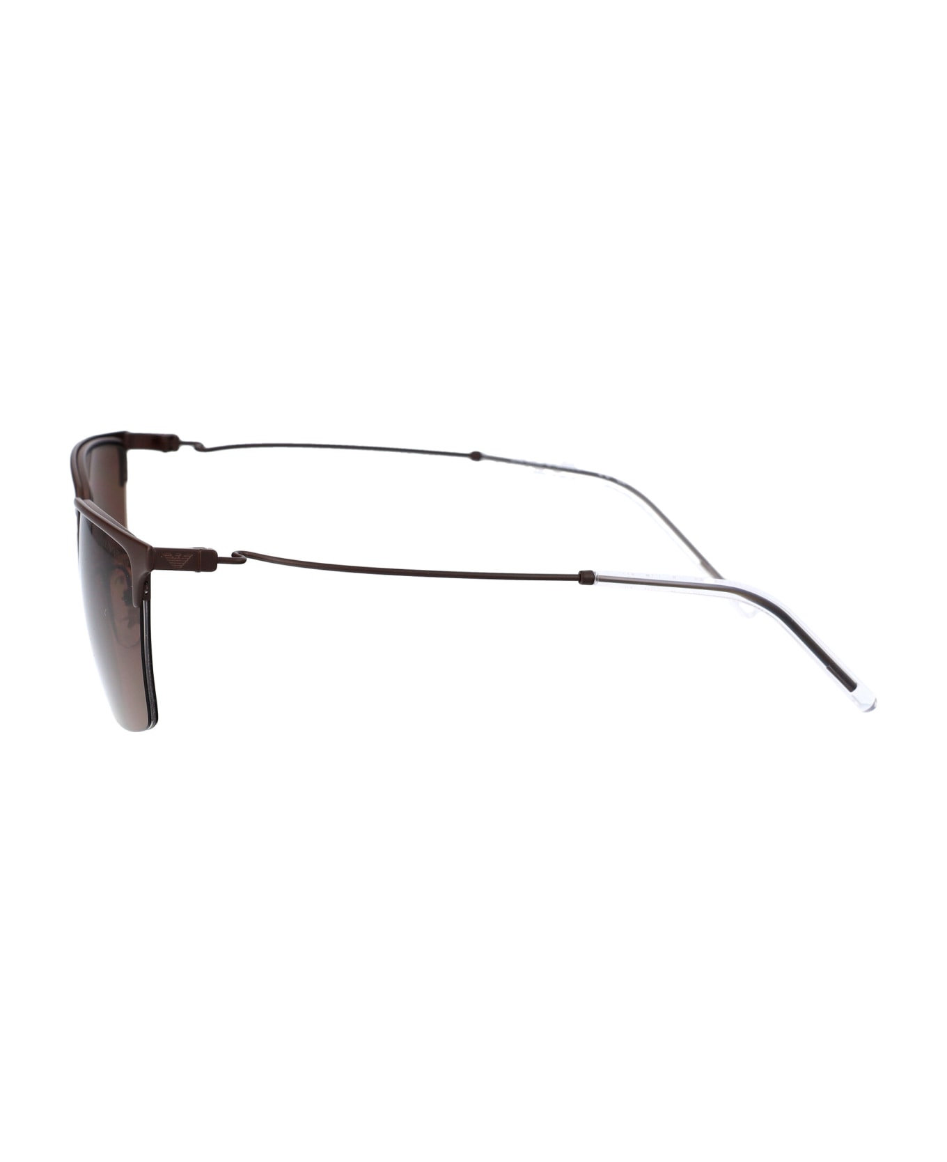 Emporio Armani 0ea2155 Sunglasses - 338073 Matte Brown サングラス