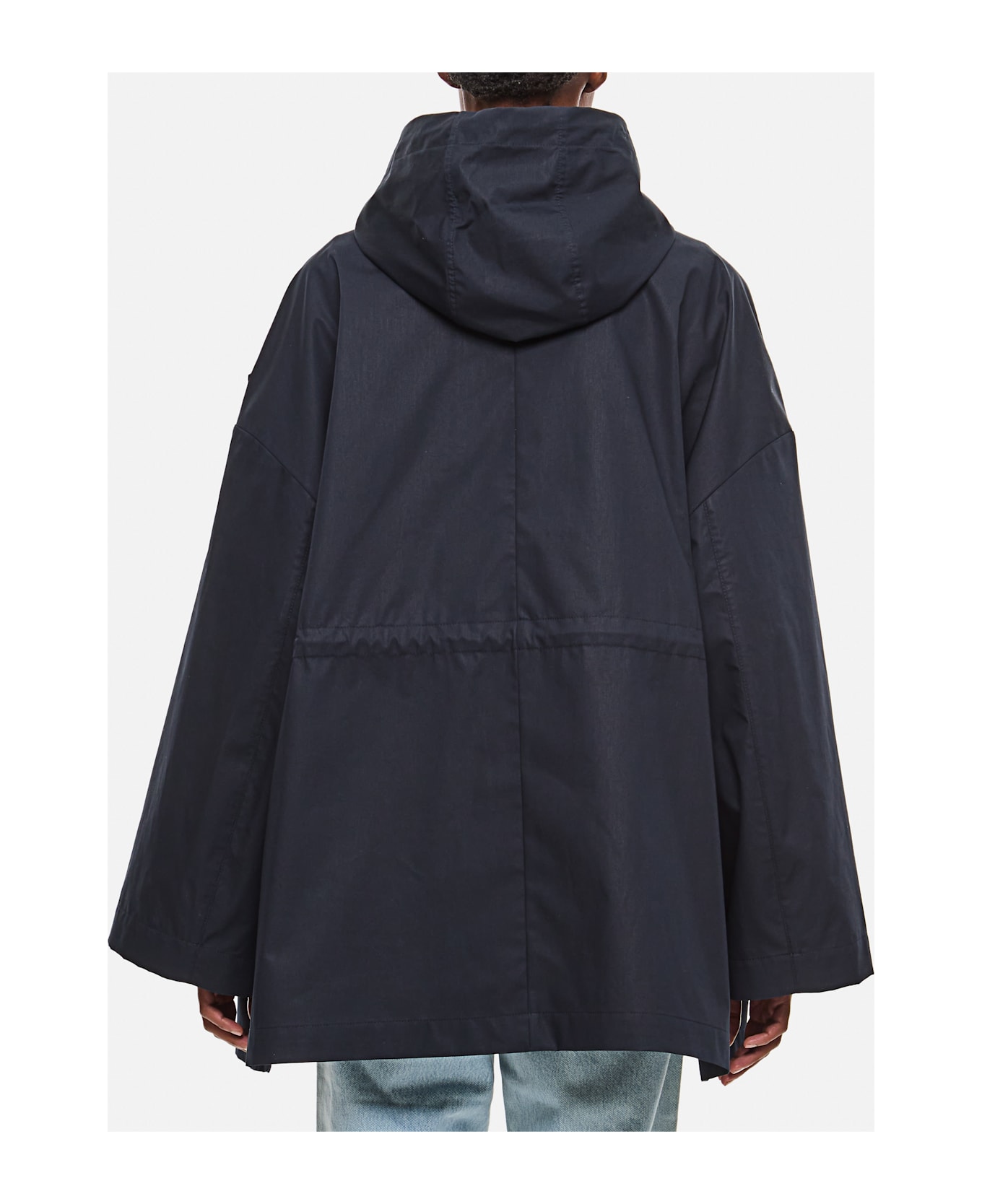 Moncler Short Parka - Blue