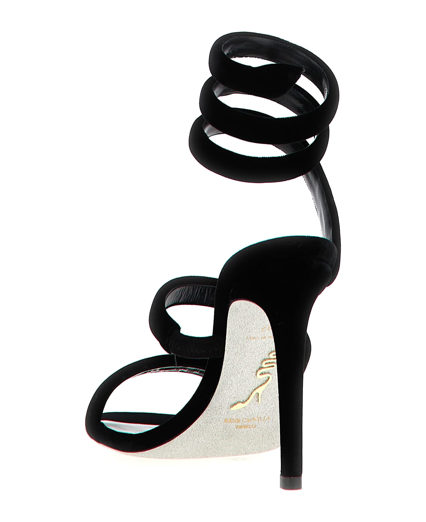 René Caovilla 'cleo' Sandals - Black