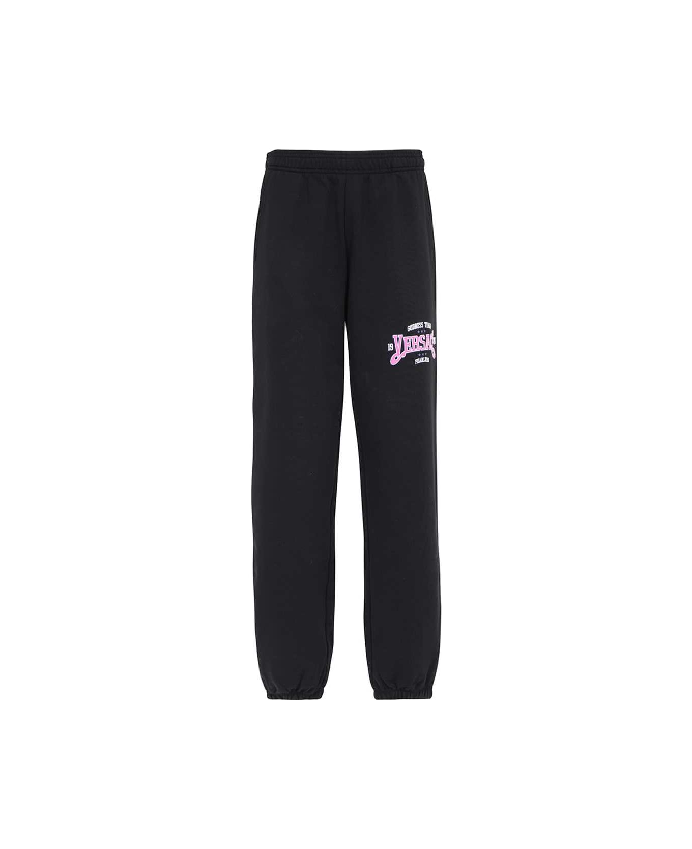 Versace Cotton Track-pants - black