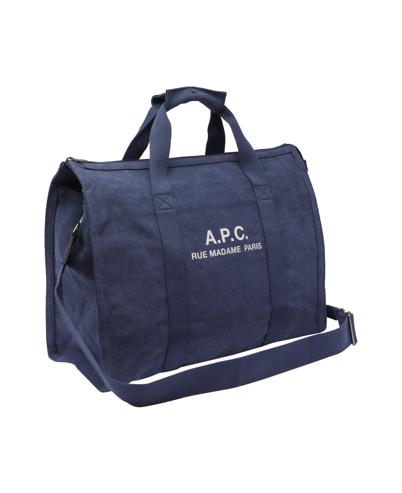 A.P.C. Recuperation Gym Shopping Bag - Blue