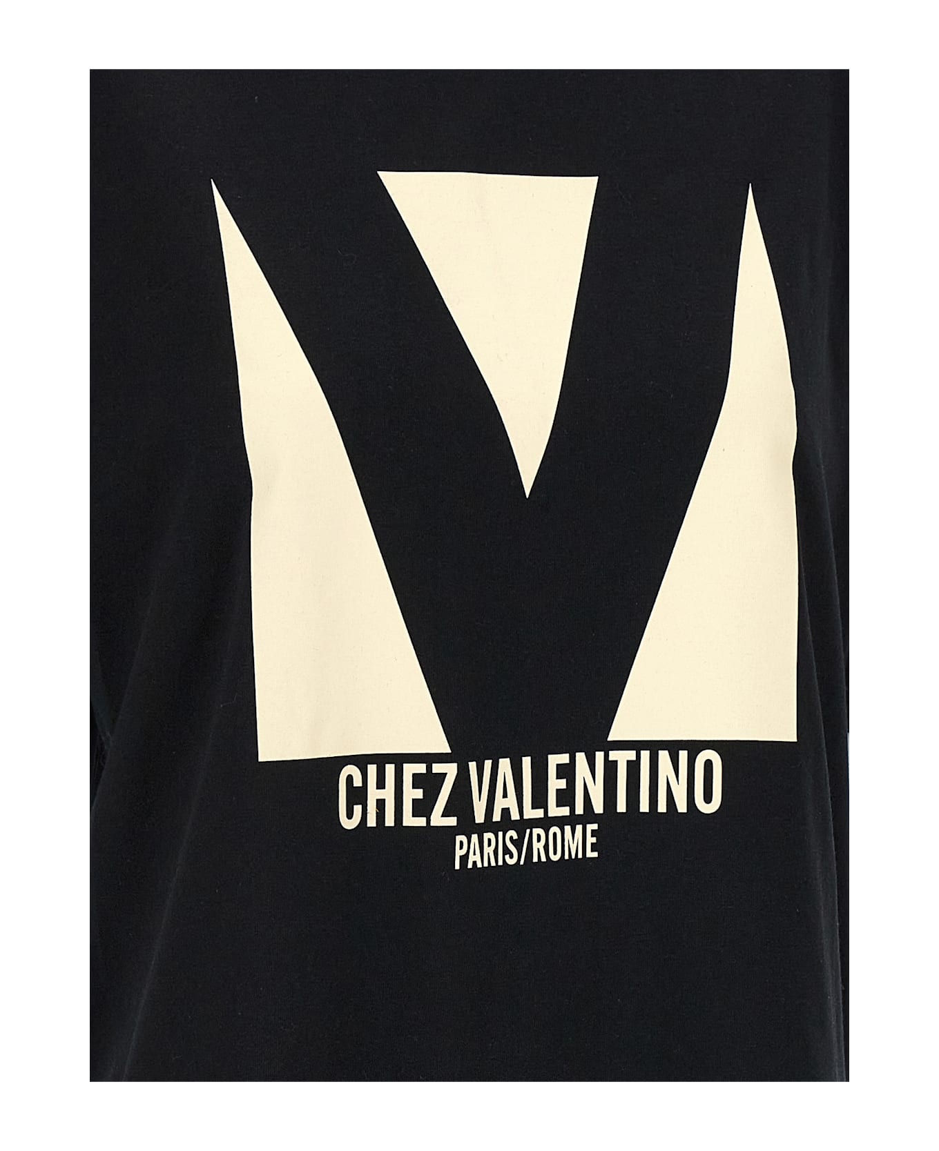 Valentino Garavani 
chez Valentino
 T-shirt - Black  