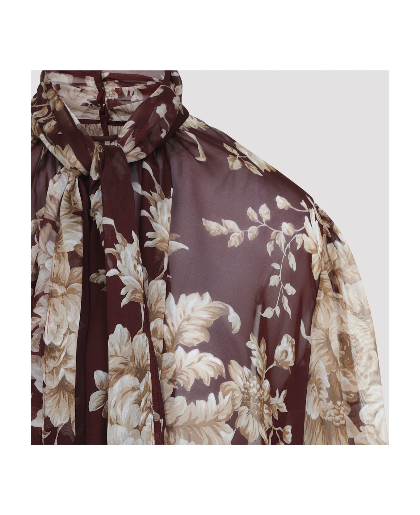 Dolce 
Gabbana Silk Shirt - Ox Rose Cretonne