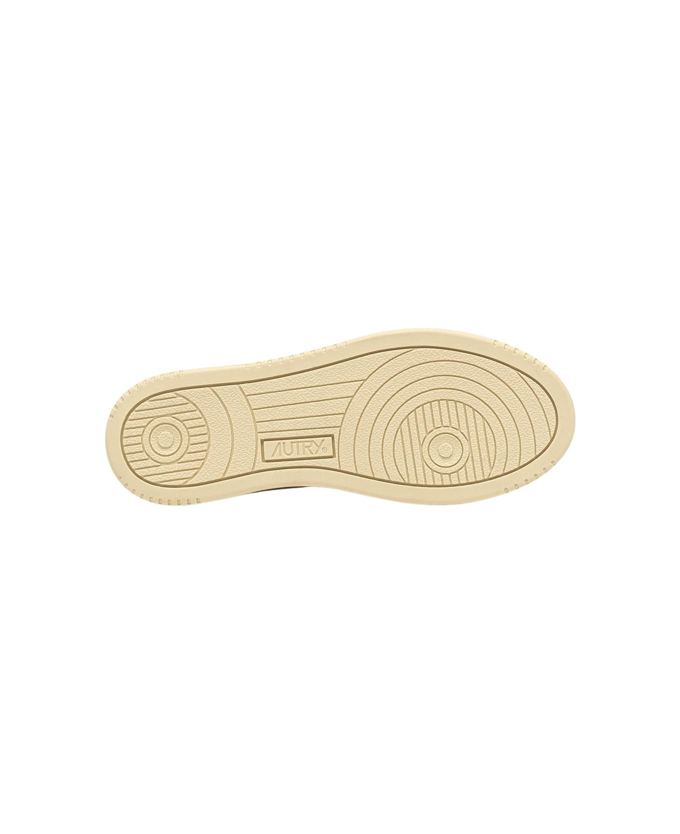Autry Platform Low Lea Pat Wht Pltaupe - Wht Pltaupe