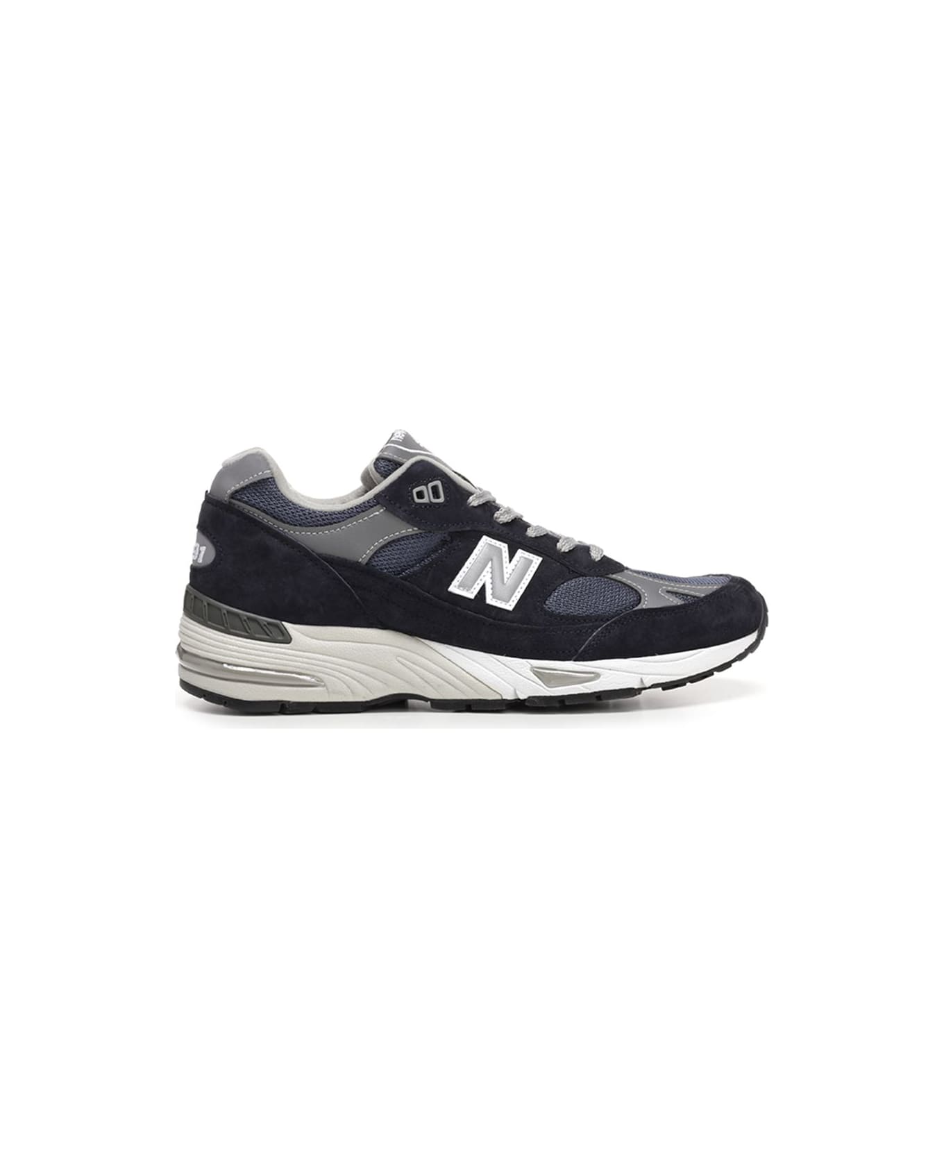 New Balance Blue '991' Sneakers - Navy