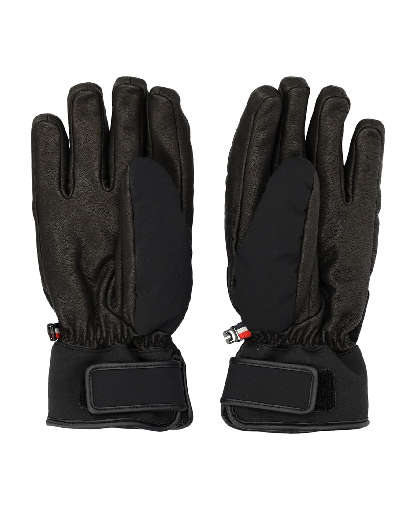 Moncler Grenoble Padded Soft Shell Gloves - BLACK