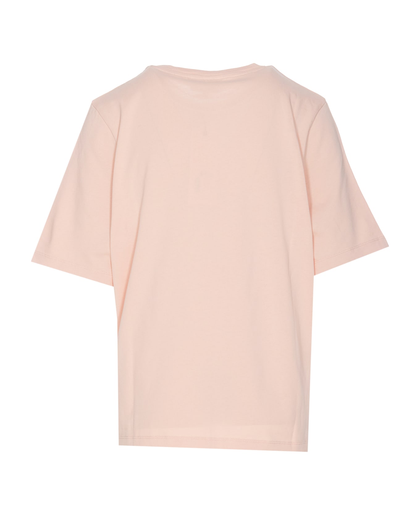 Maison Kitsuné Fox Head Patch Logo T-shirt - Pink