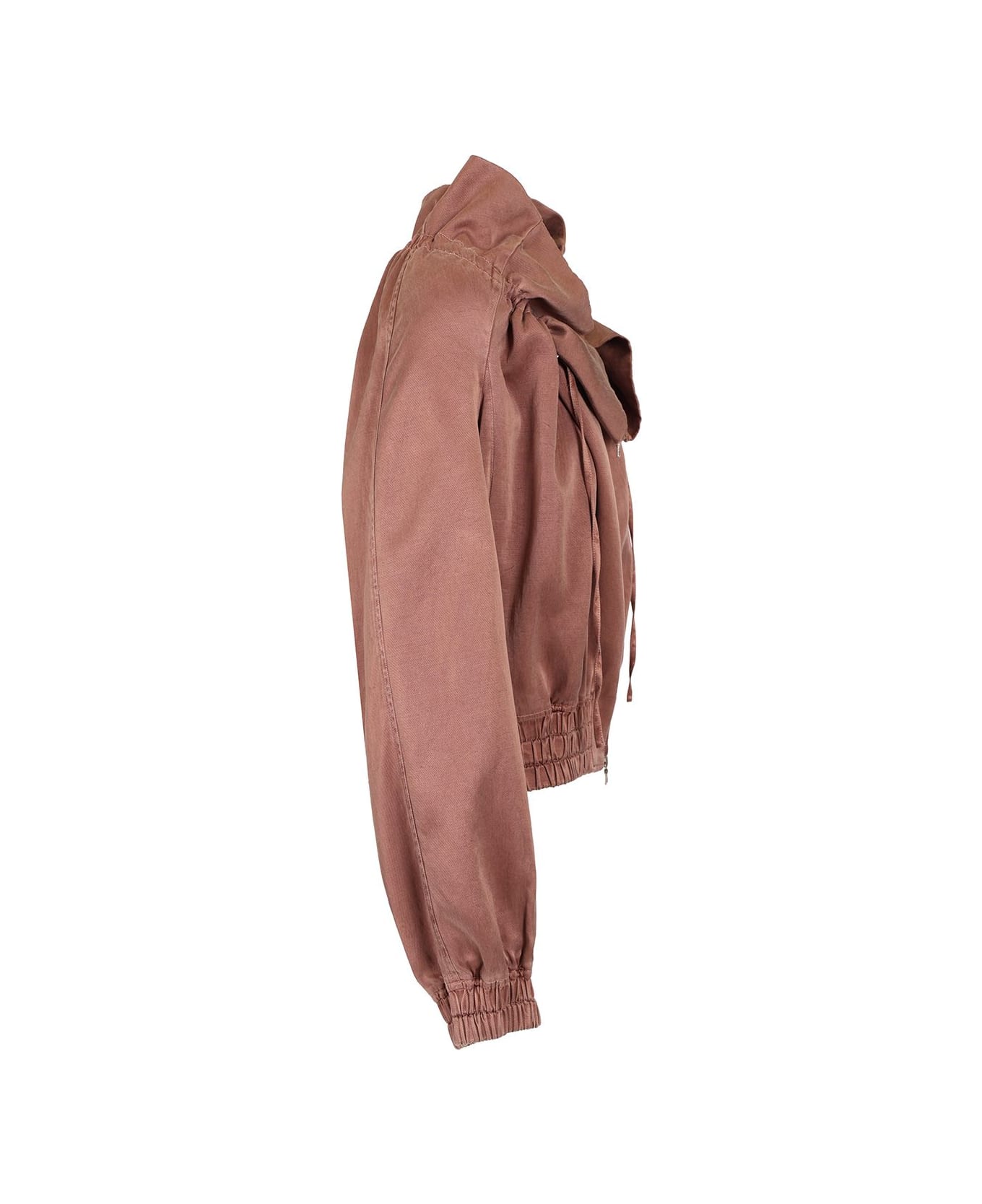 Dries Van Noten Blouson Cocoon Jacket - TAUPE