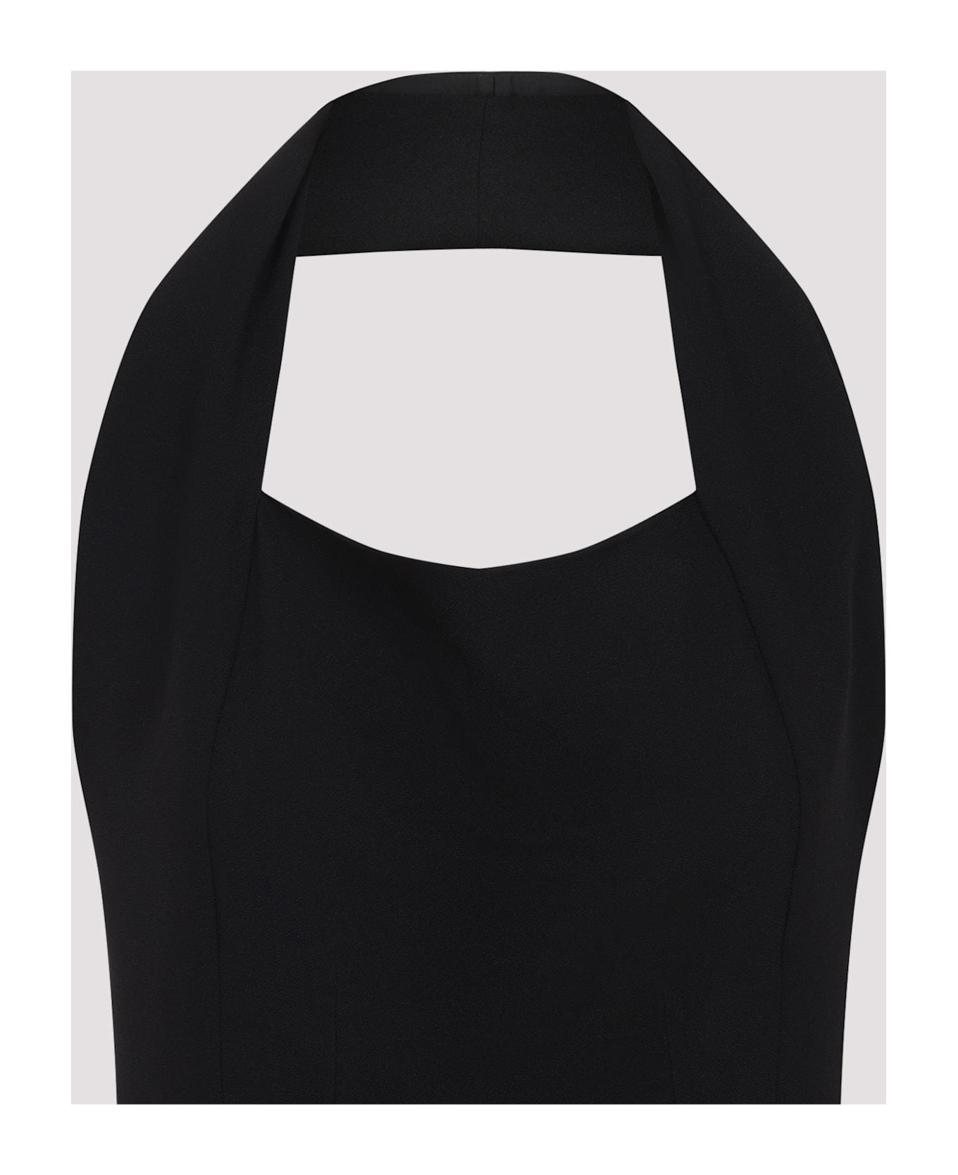 Carven Dr201 Long Dress - Black