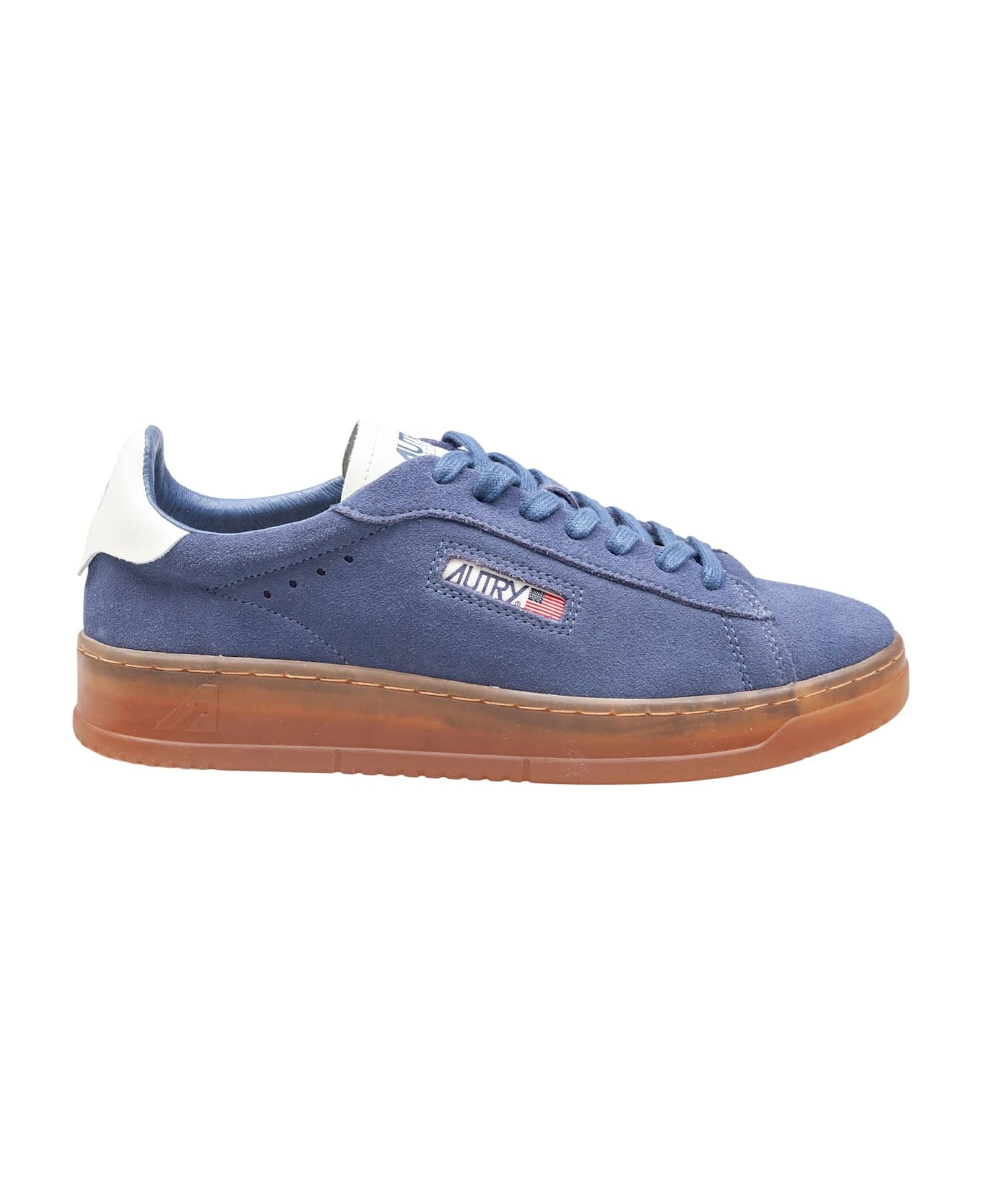 Autry Sneakers Dallas Suede Sneakers Color Pacific Blue