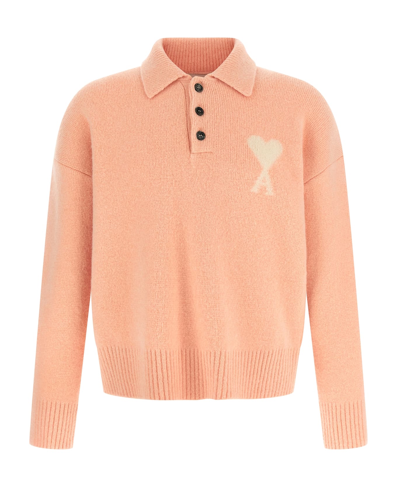 Ami Alexandre Mattiussi 
ami De Coeur
 Polo Shirt - Pink