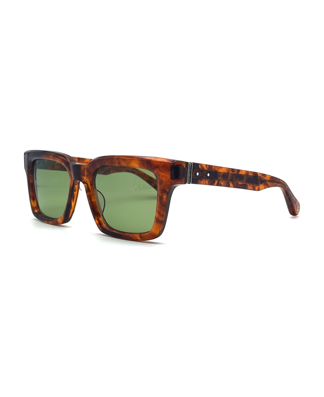 Matsuda M1033 - Matte Walnut Sunglasses - brown tortoise