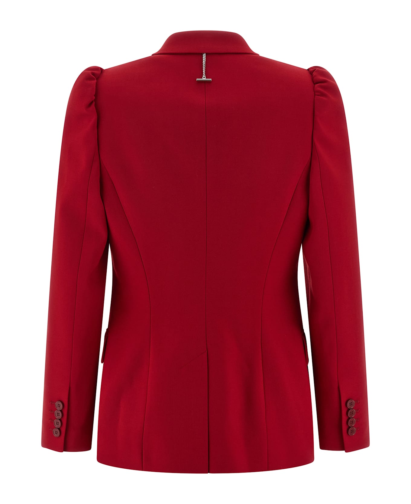 Alexander McQueen Single-breasted Blazer - Red