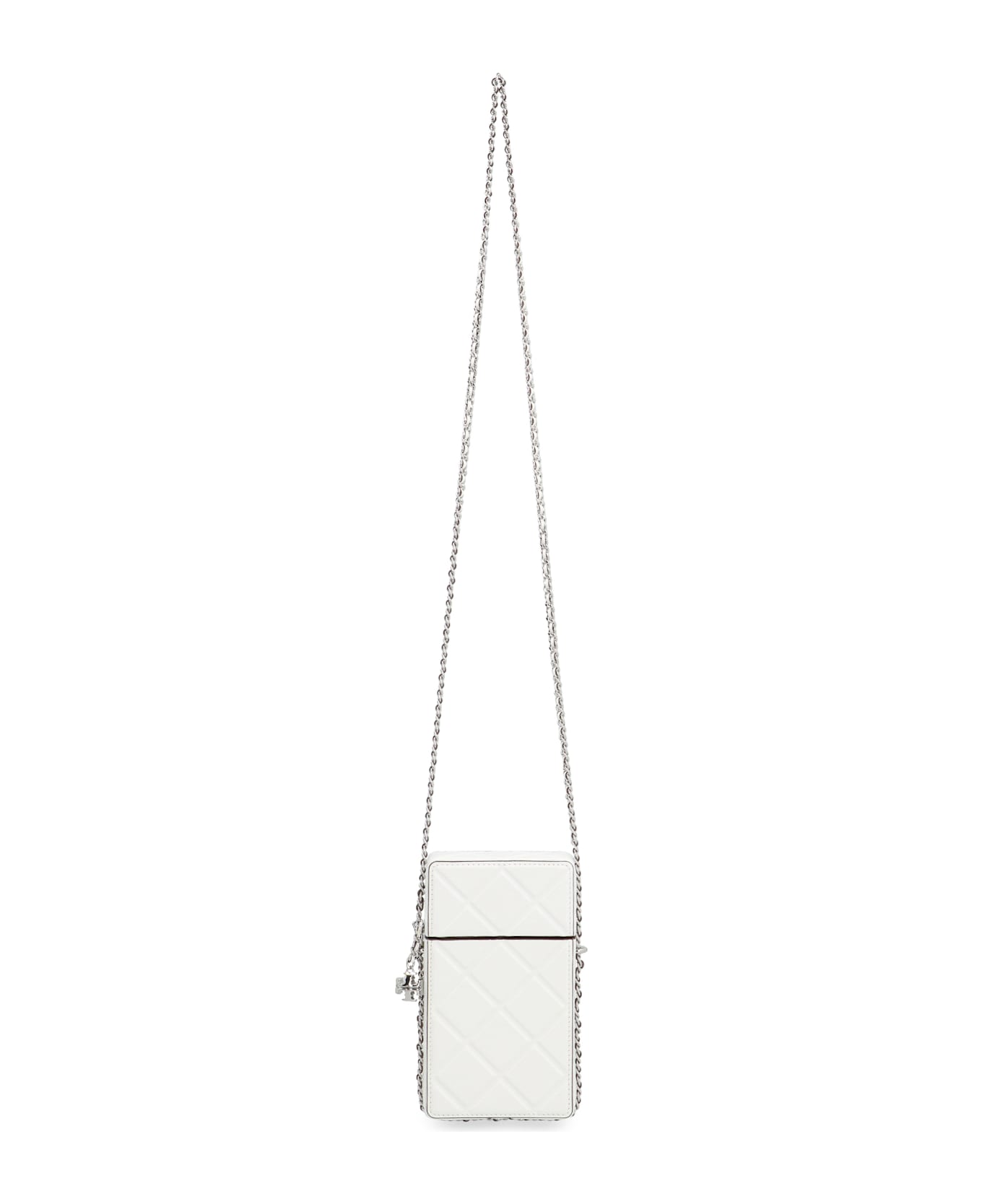 Tory Burch Fleming Leather Smartphone Case - White