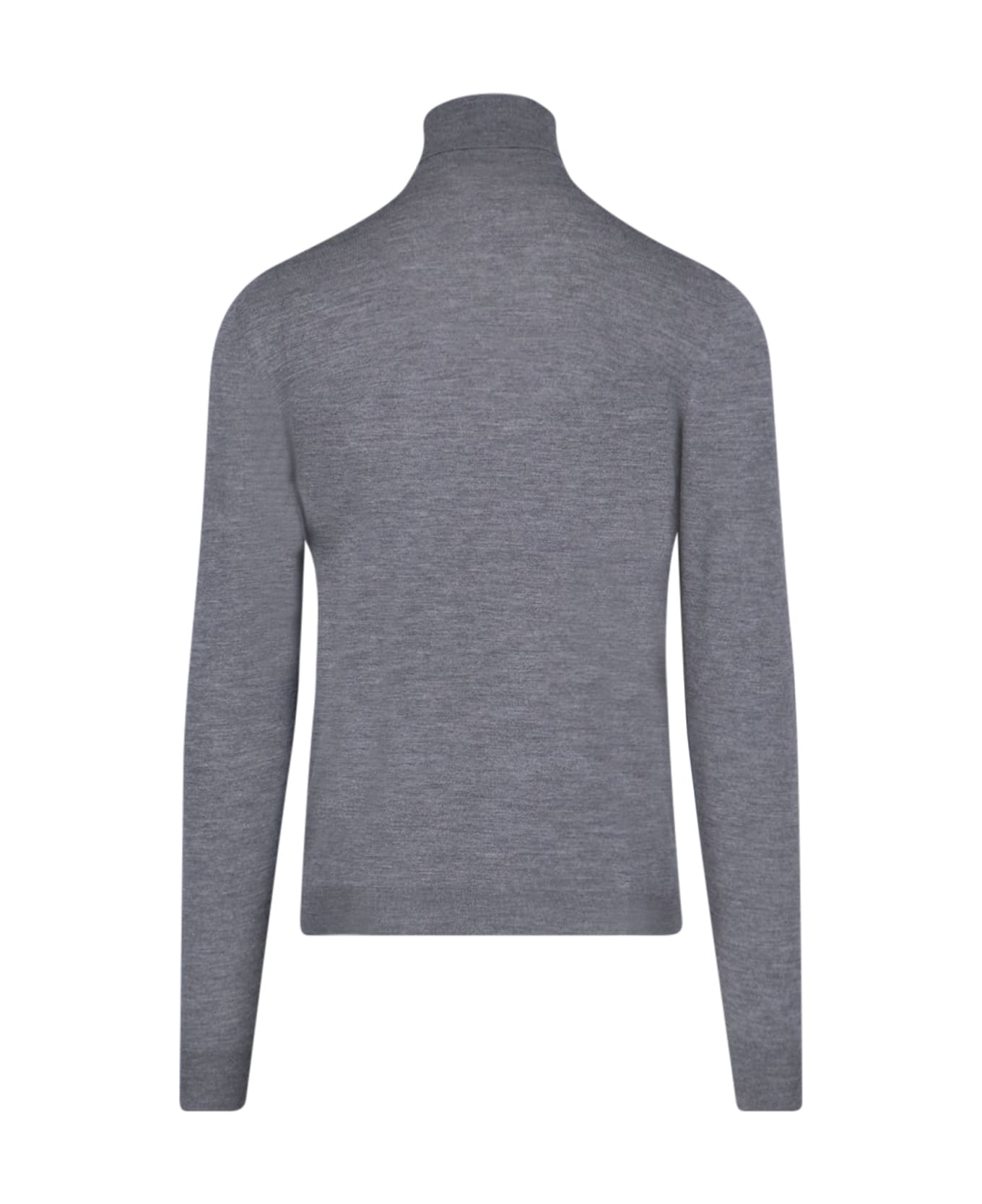 Drumohr Basic Turtleneck Sweater - Gray