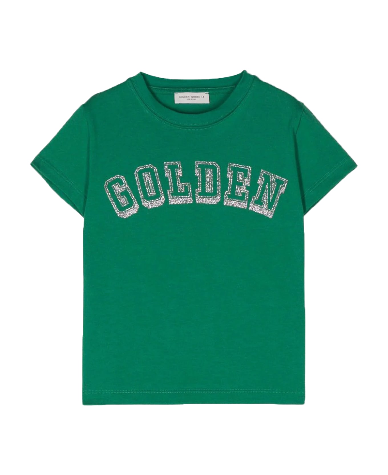 Golden Goose Cotton T-shirt - Green Tシャツ＆ポロシャツ