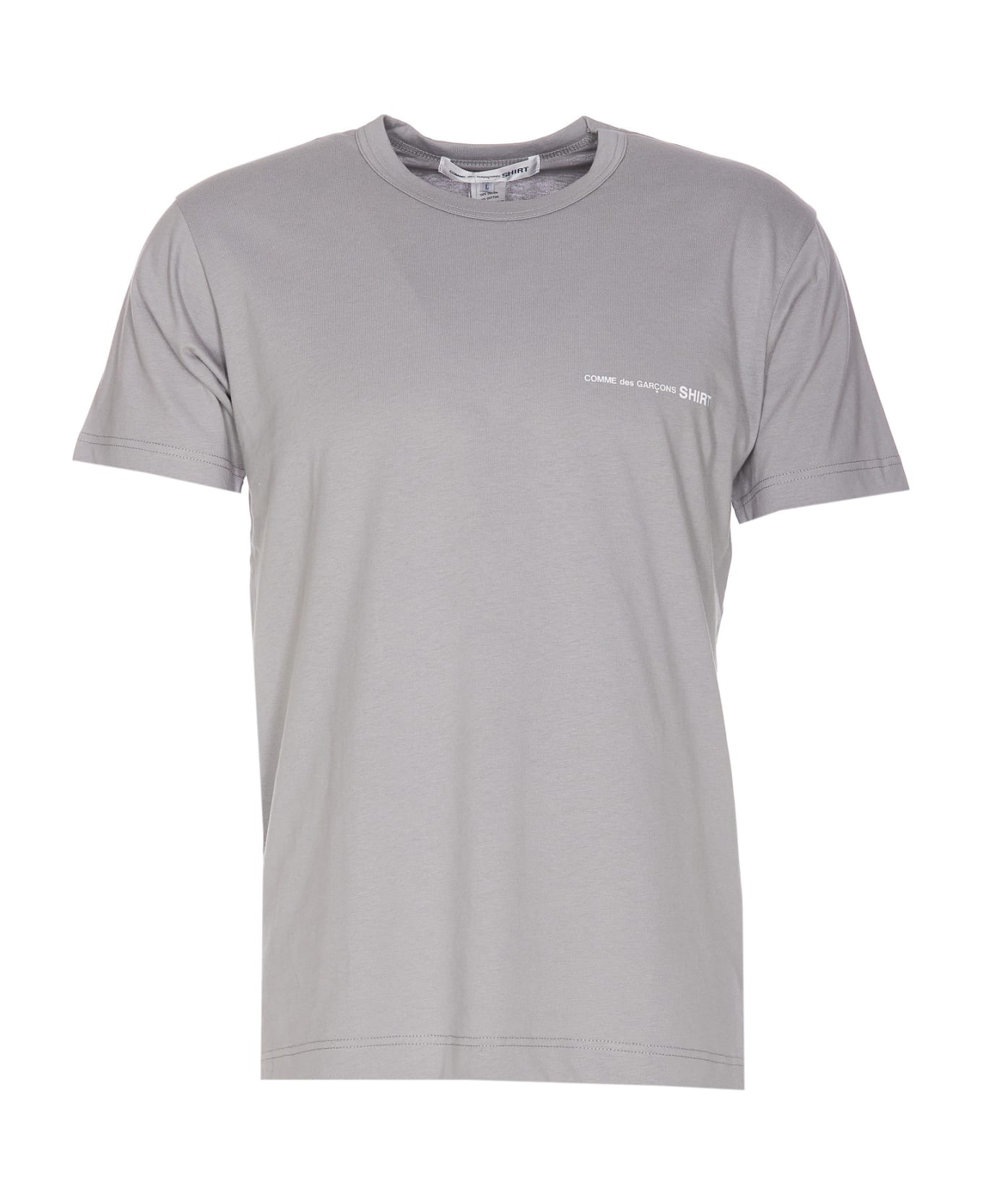 Comme des Garçons Logo T-shirt - Grey シャツ