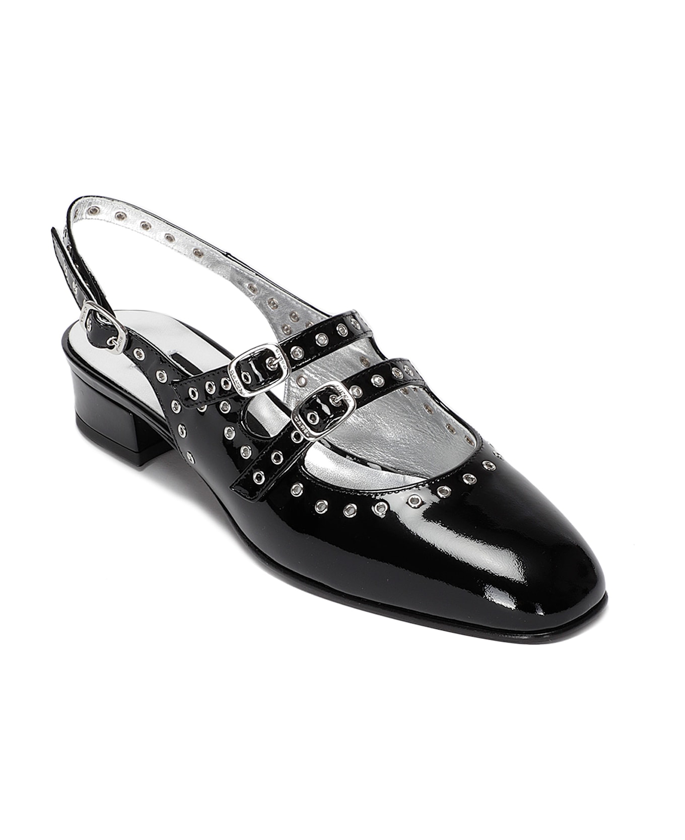 Carel Queen - BLACK PATENT LEATHER