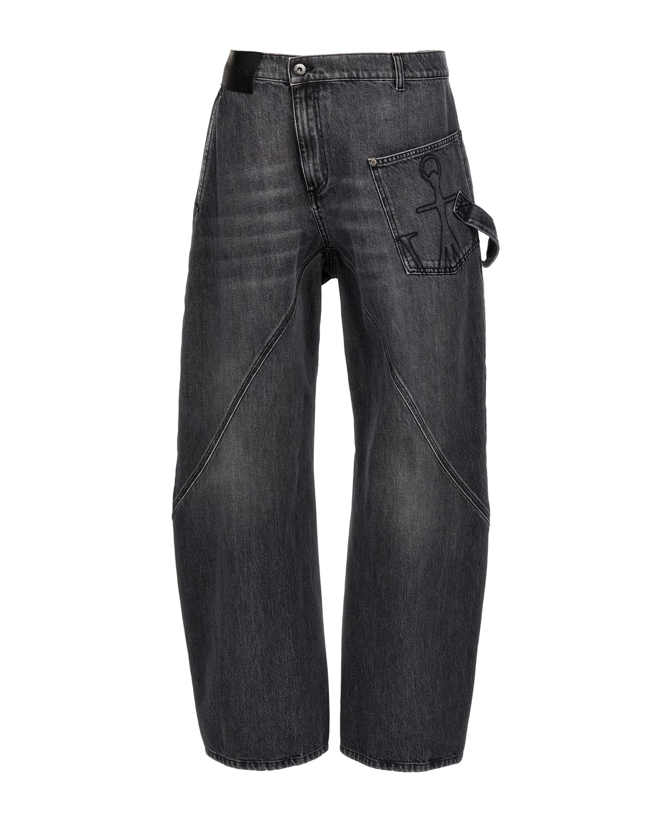 J.W. Anderson 'twisted Workwear' Jeans - Grey