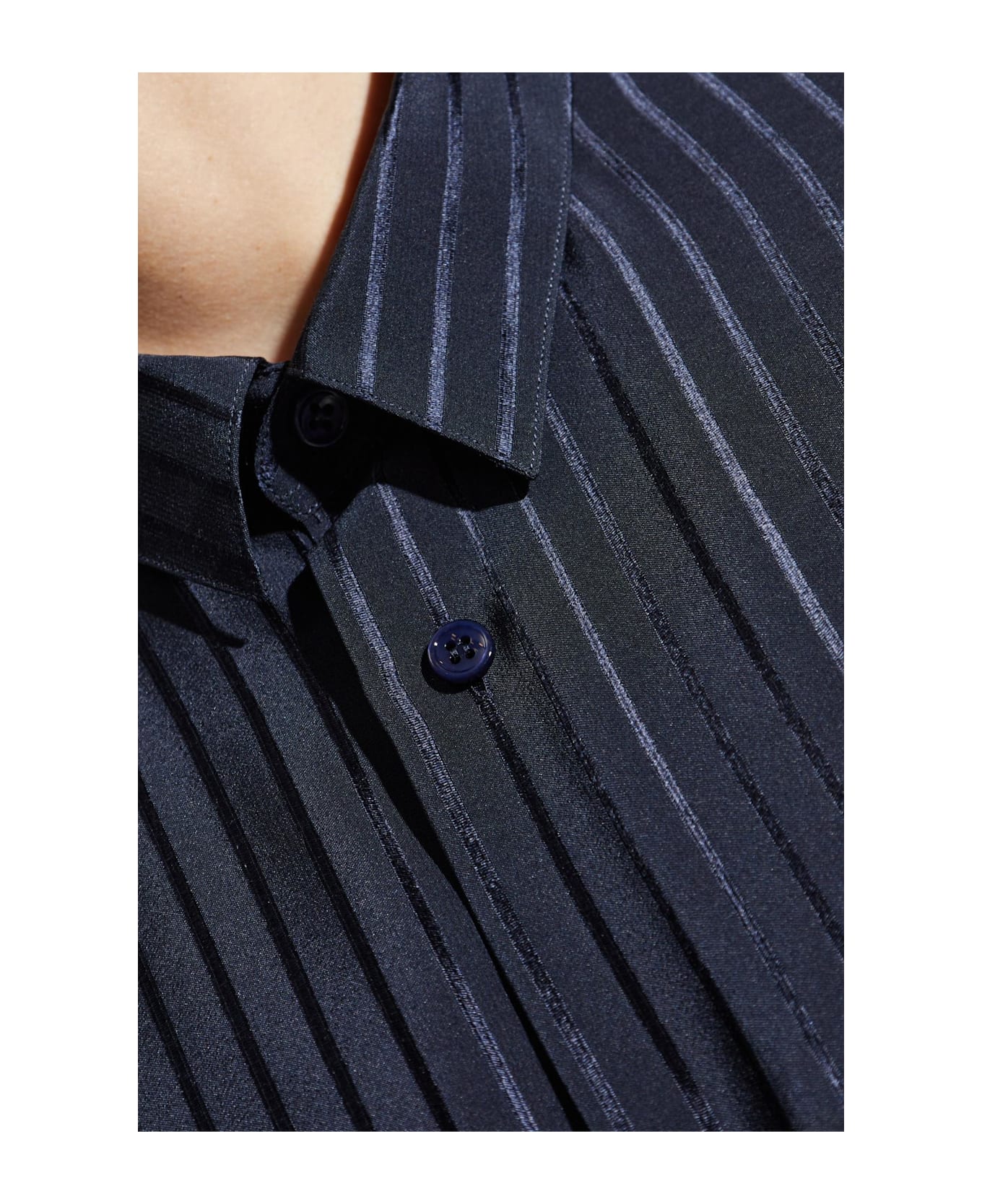 Saint Laurent Silk Shirt - Blue