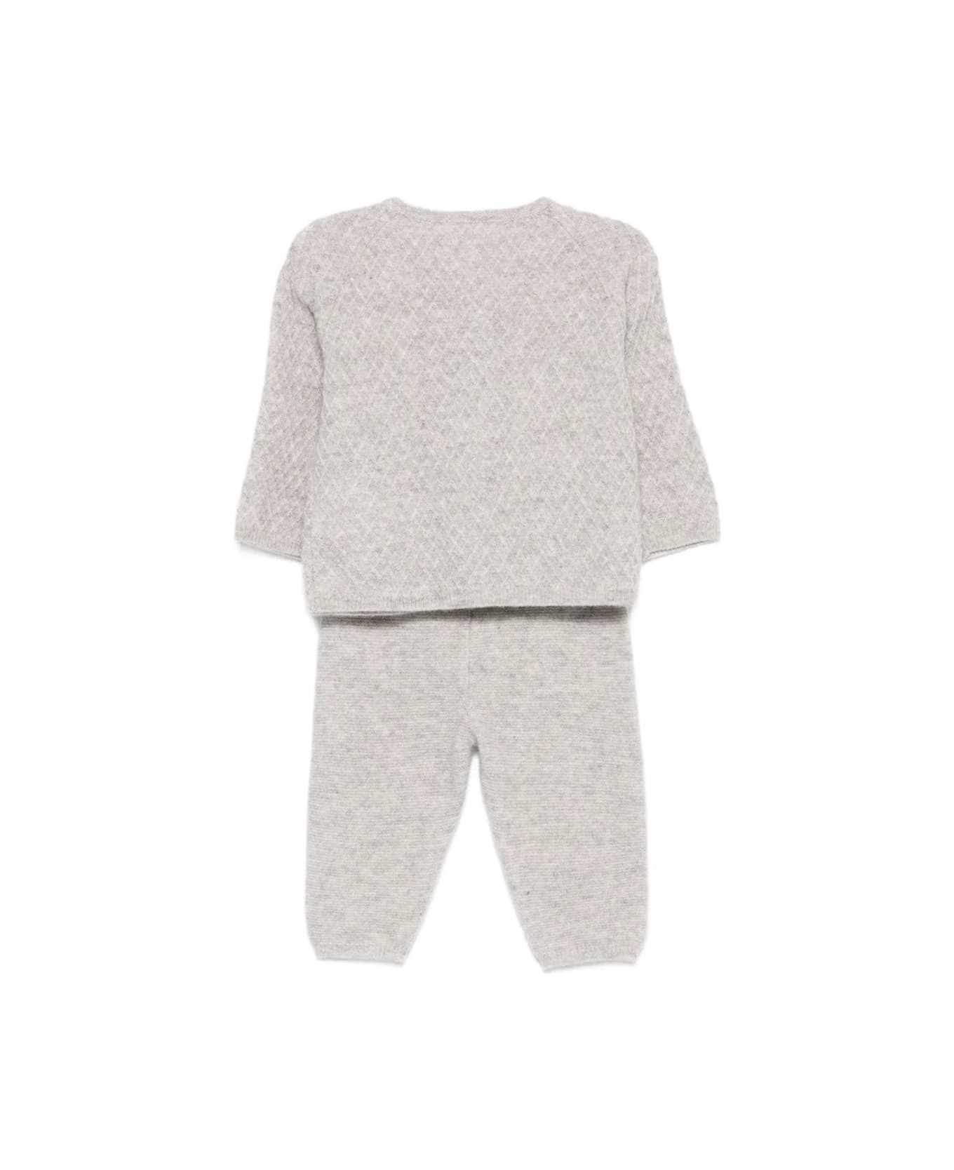 Tartine et Chocolat Jersey Set With Pants - GREY