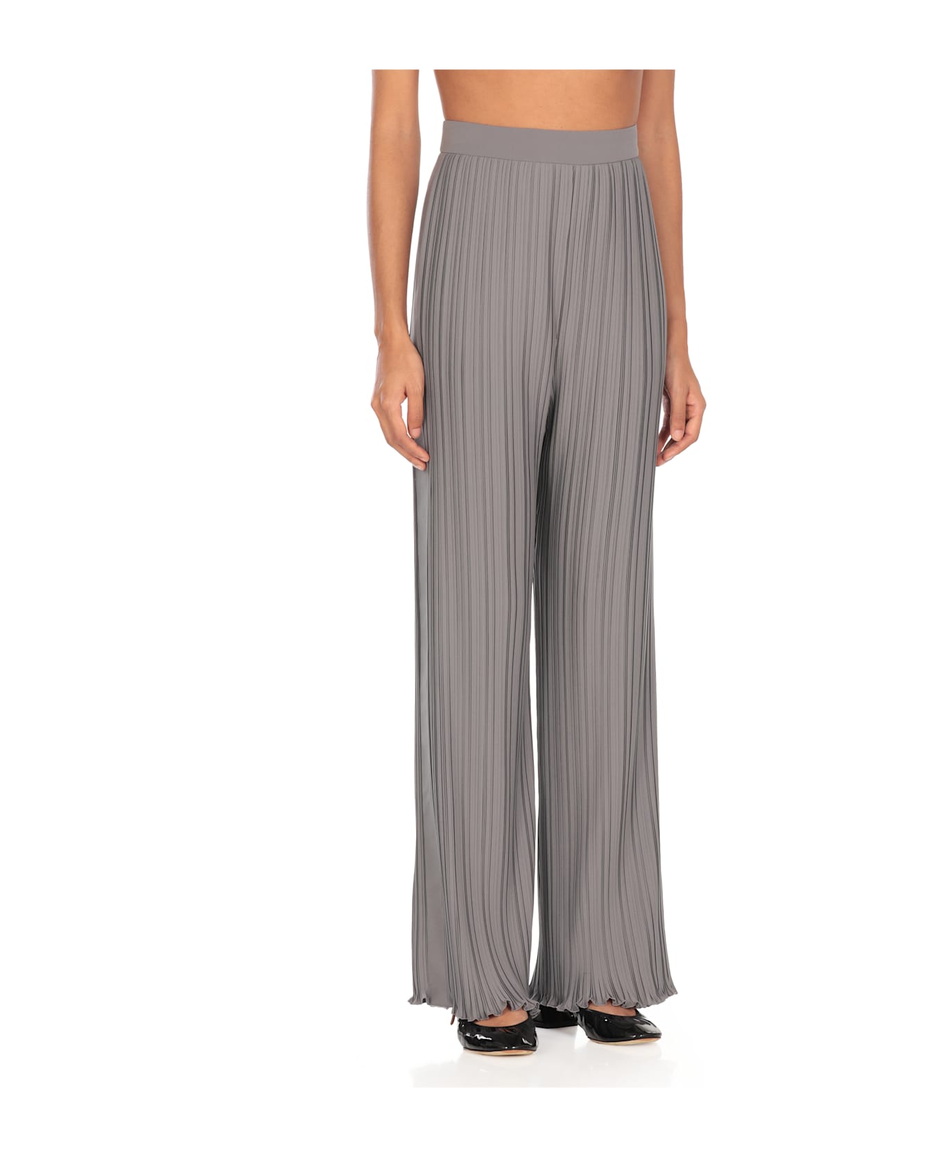 Lanvin Pleated Pants - Grey