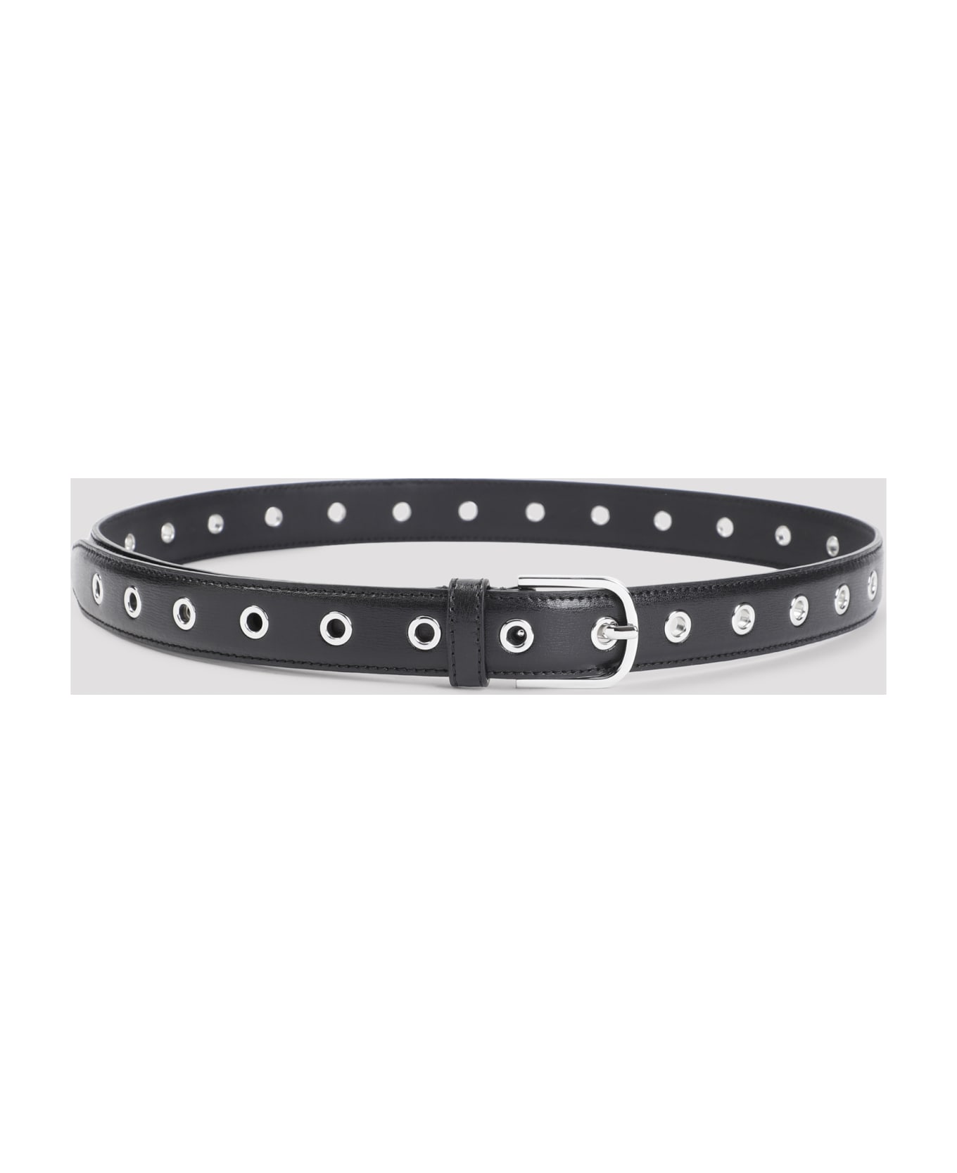 Totême Eyelet Belt - Black