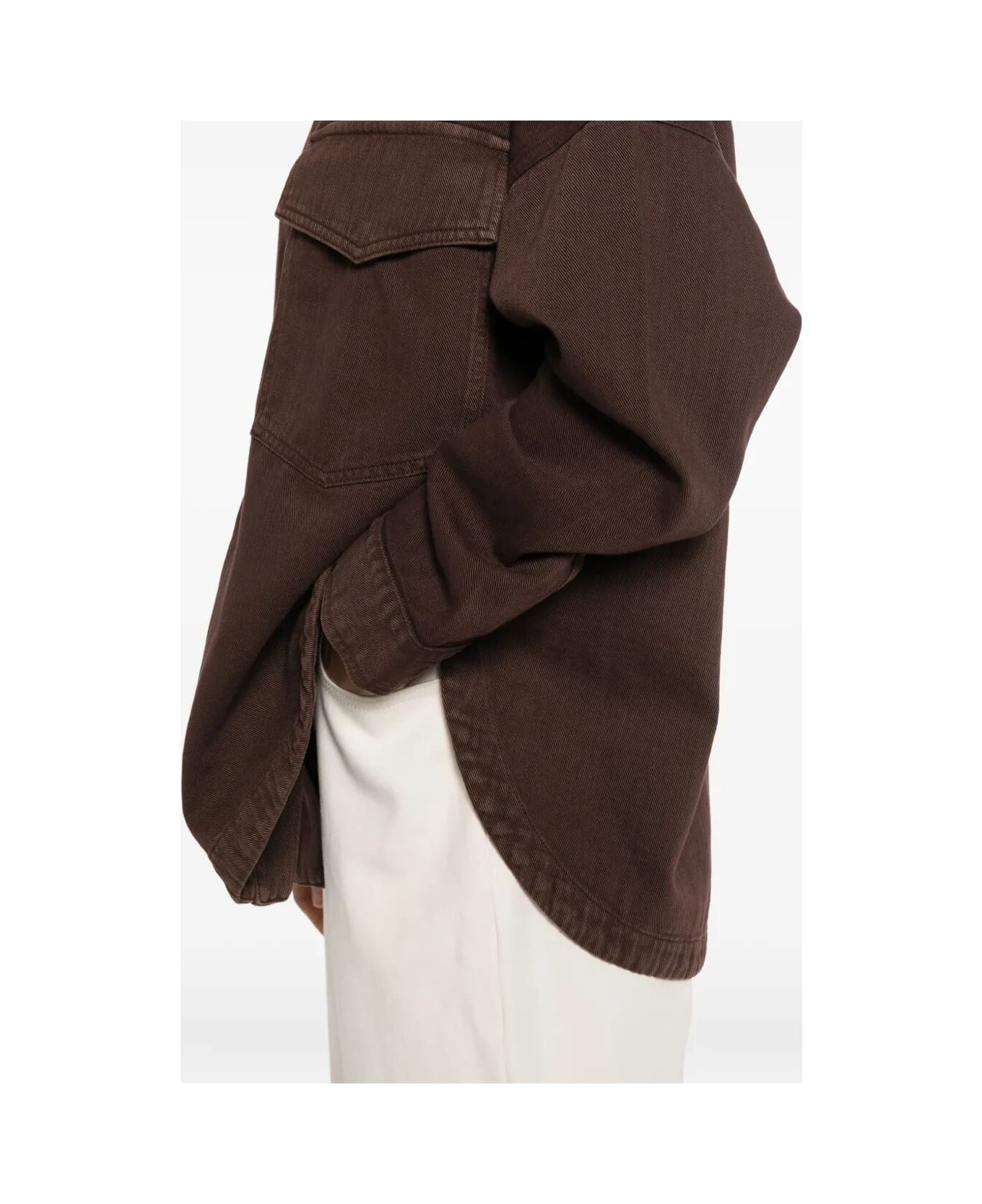 Nine in the Morning Rosa Overshirt W/pocket - Mauve Old