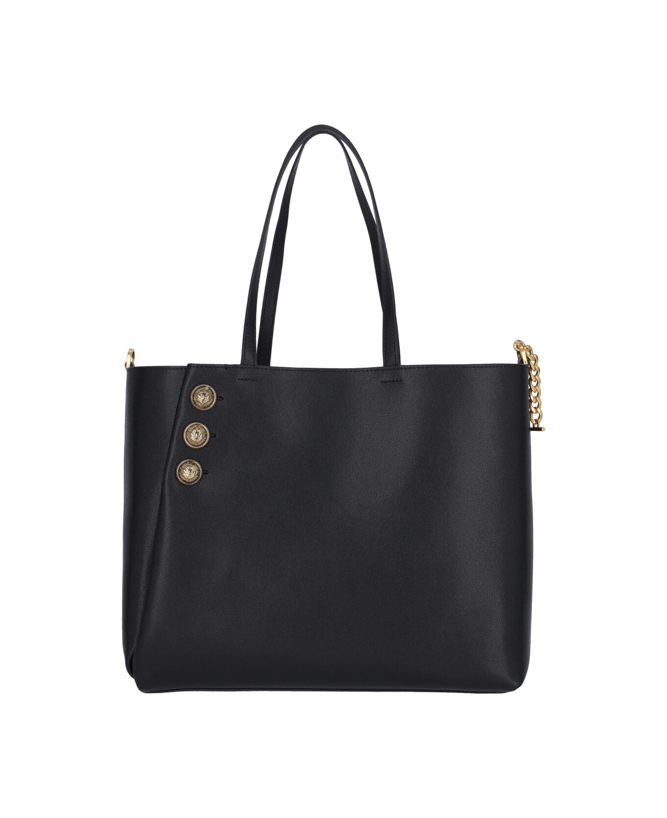 Balmain 
emblema
 Tote Bag - Black