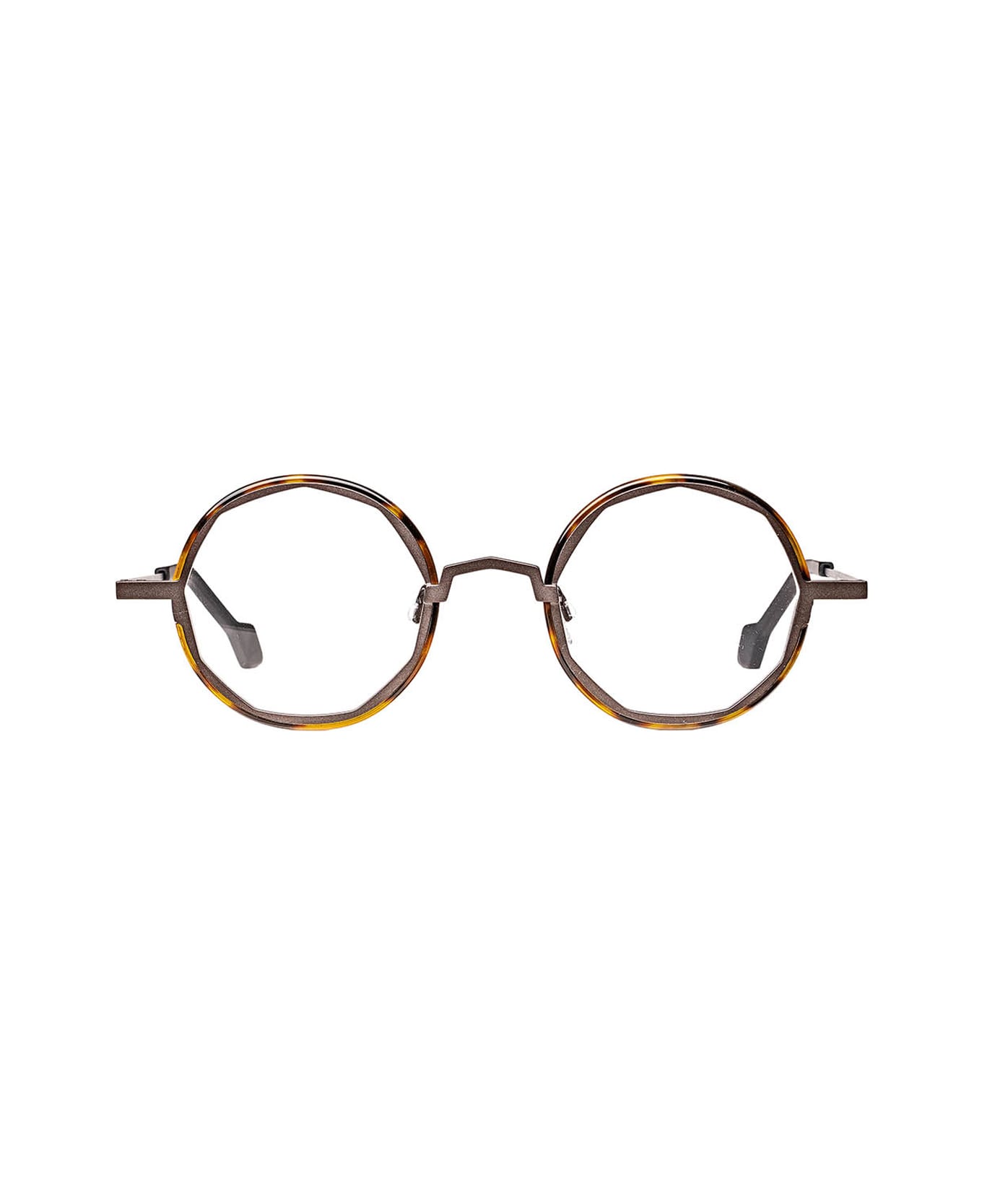 Matttew Comma 1750 Grigio Marrone Tartarugato Glasses - Grigio
