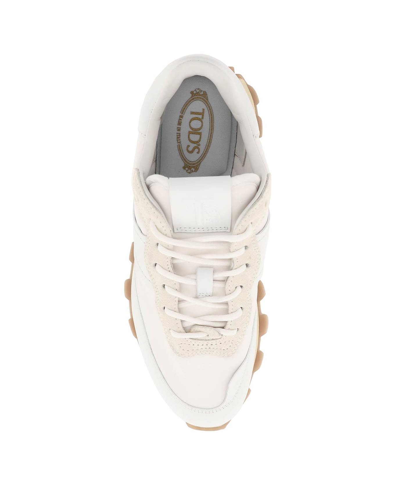 Tod's 1t Sneakers - BIANCO BIANCO LANA (White)