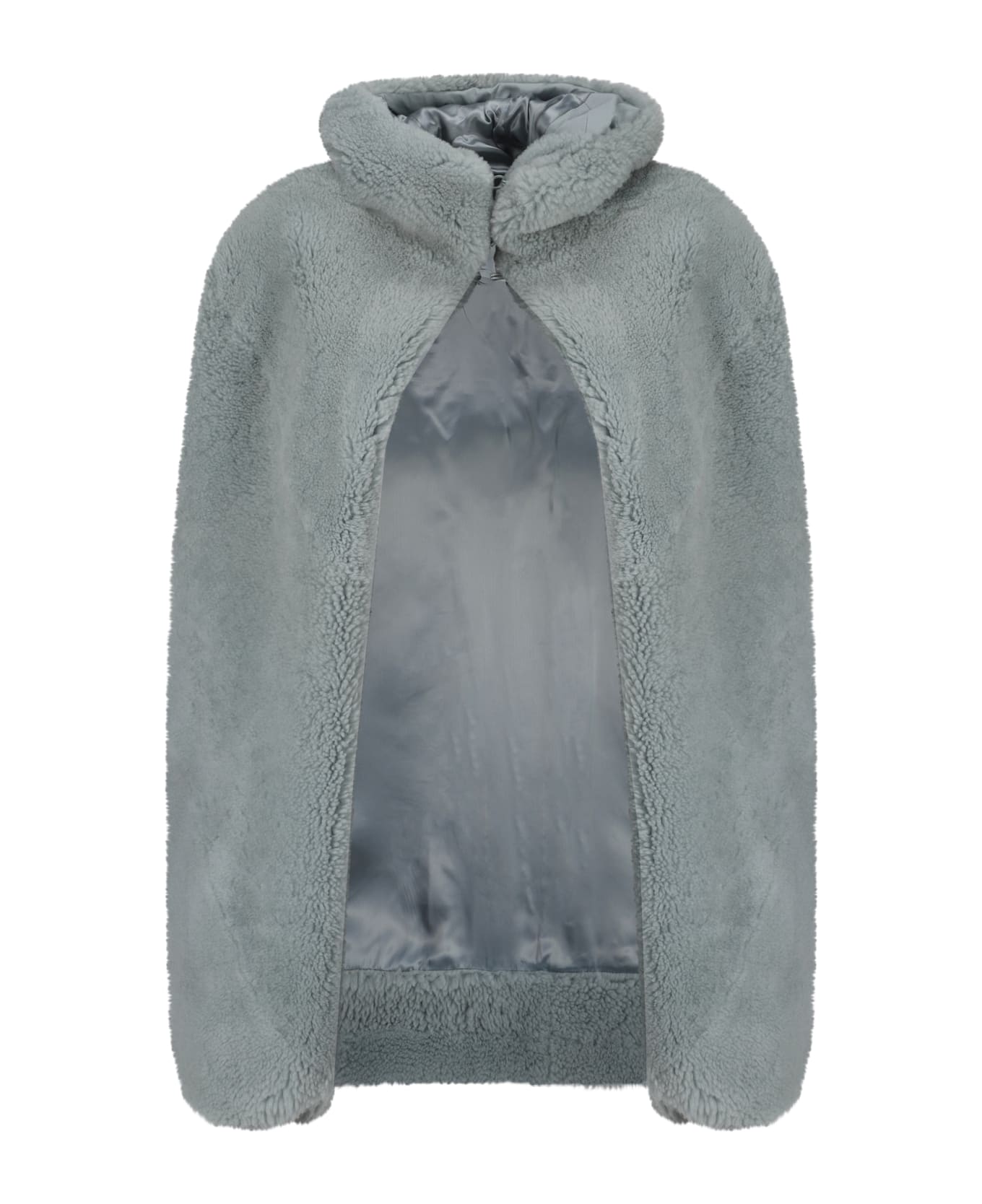 Rick Owens Cape Coat - Pale Blue